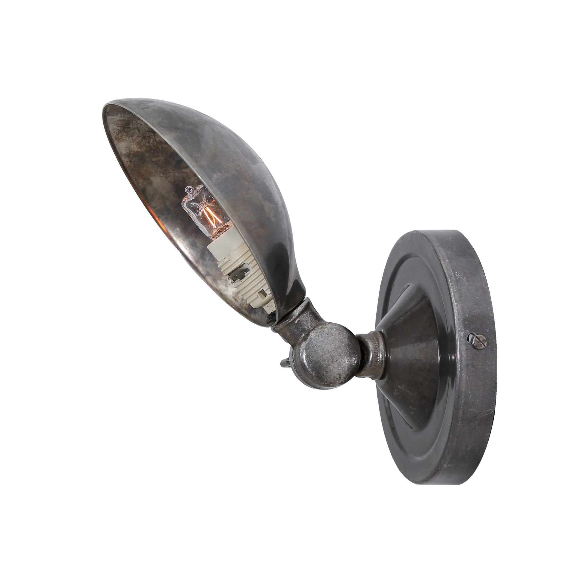 Cody Adjustable Vintage Brass Wall Light Product Shot