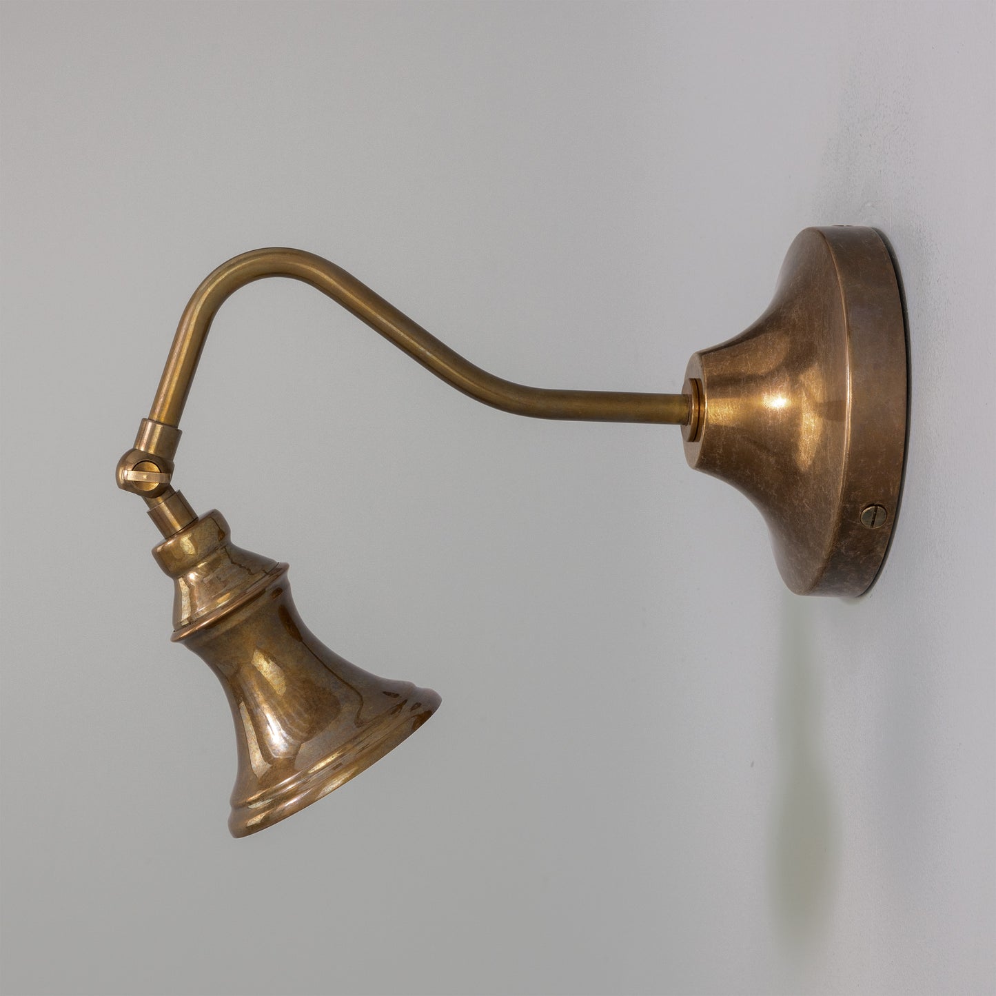 Kent Traditional Vintage Adjustable Wall Spotlight