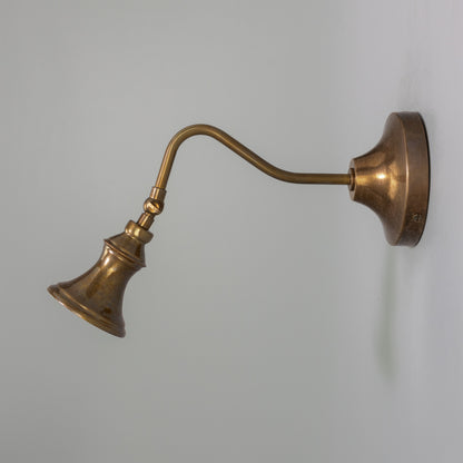 Kent Traditional Vintage Adjustable Wall Spotlight