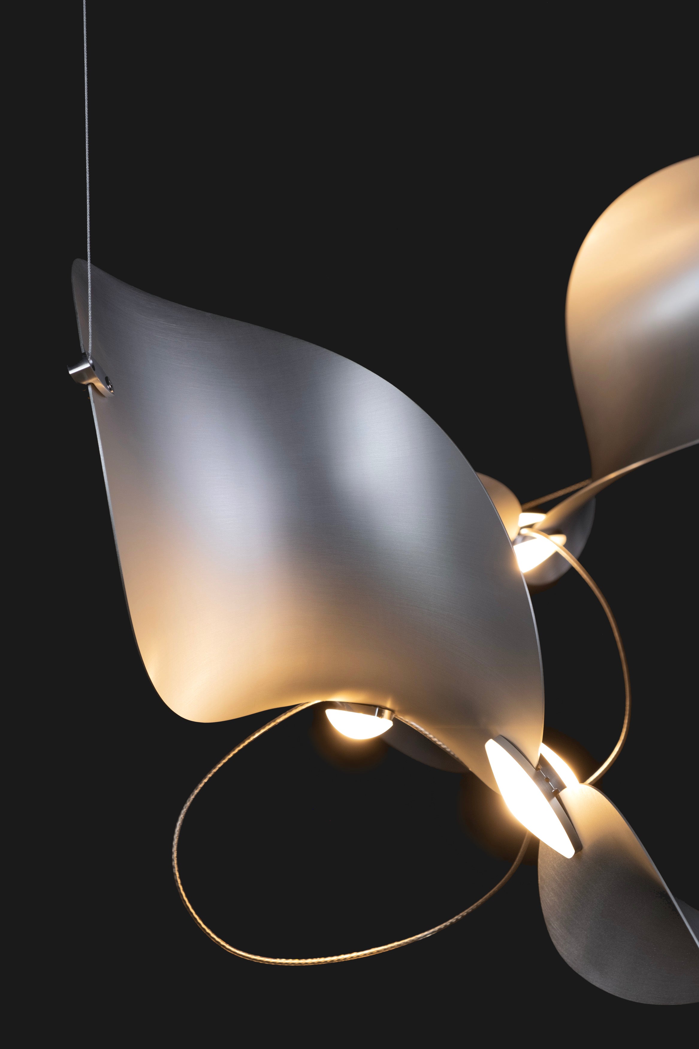 Moss Dune 10 Spiral Lamp