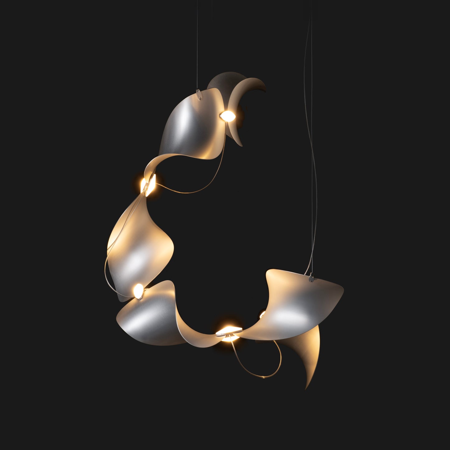 Moss Dune 6 Curve Lamp