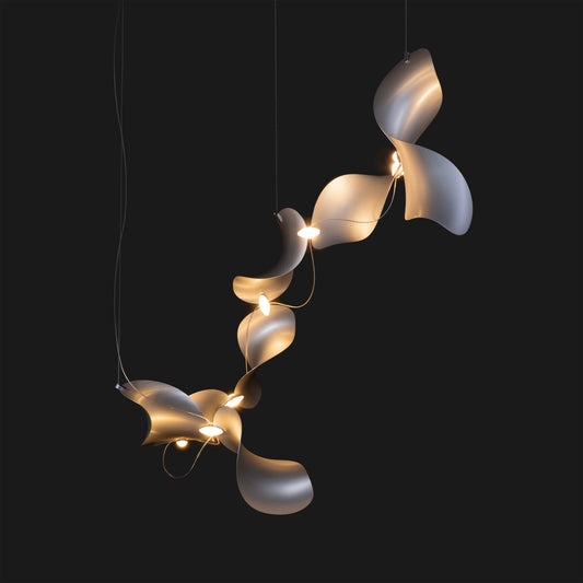 Moss Dune 8 Curve Lamp