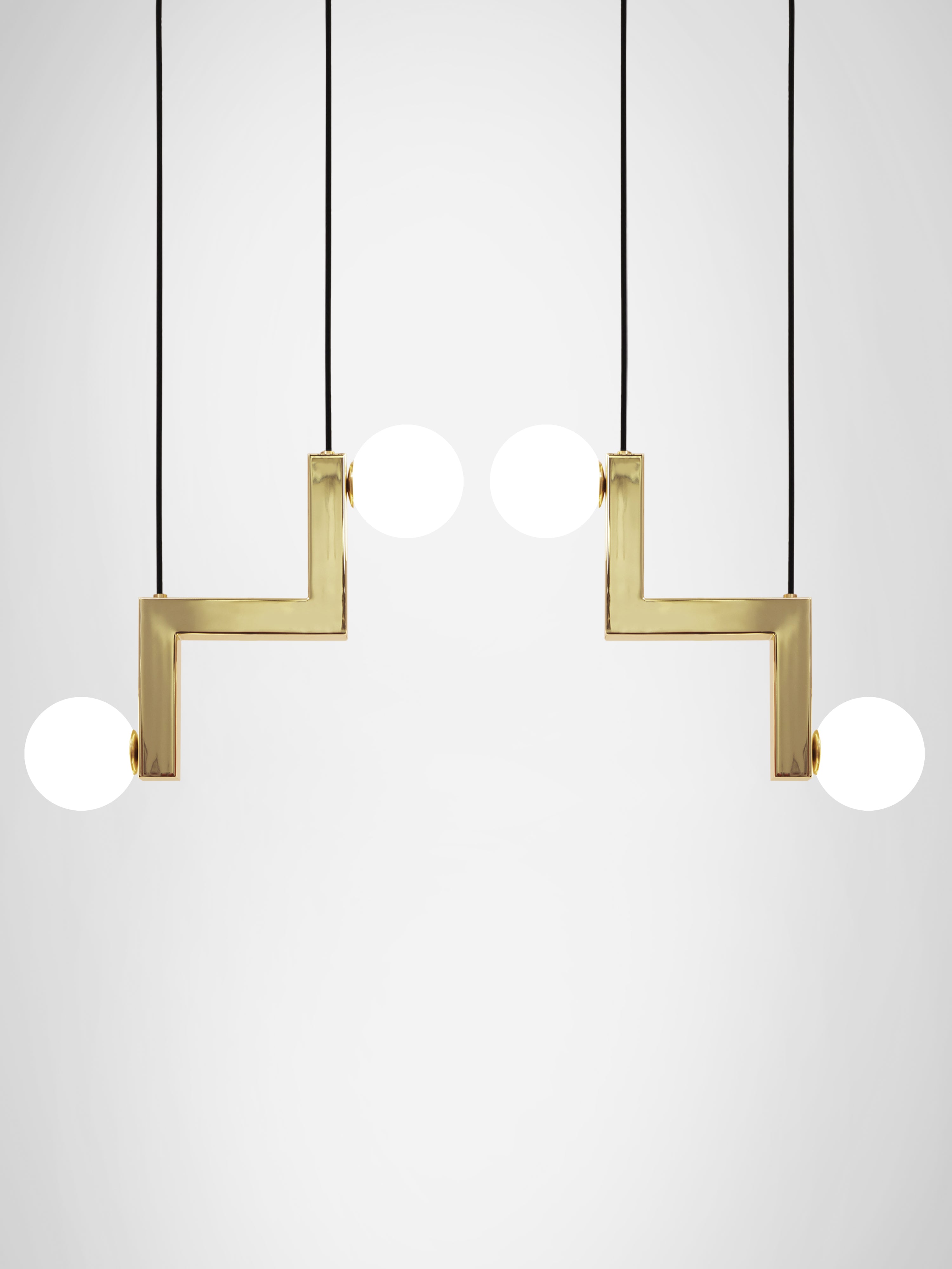 Zig 2 Cluster Light, front view.