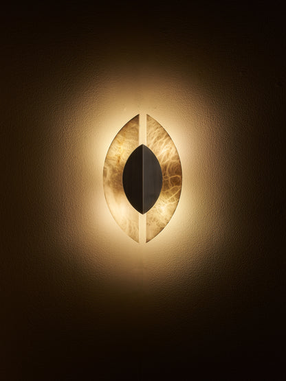 Shields Wall Light Turned On