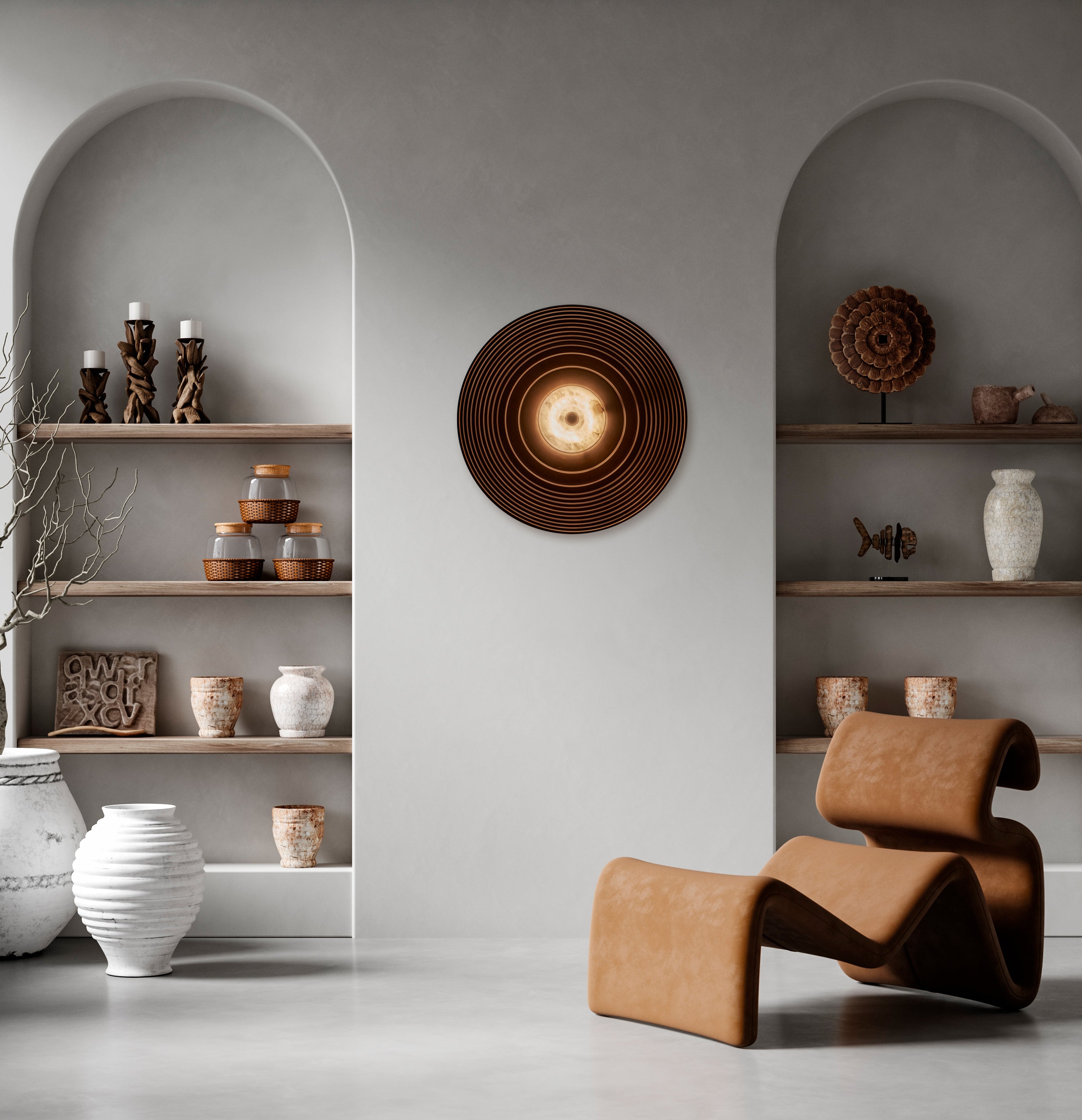 Gong Wall Light