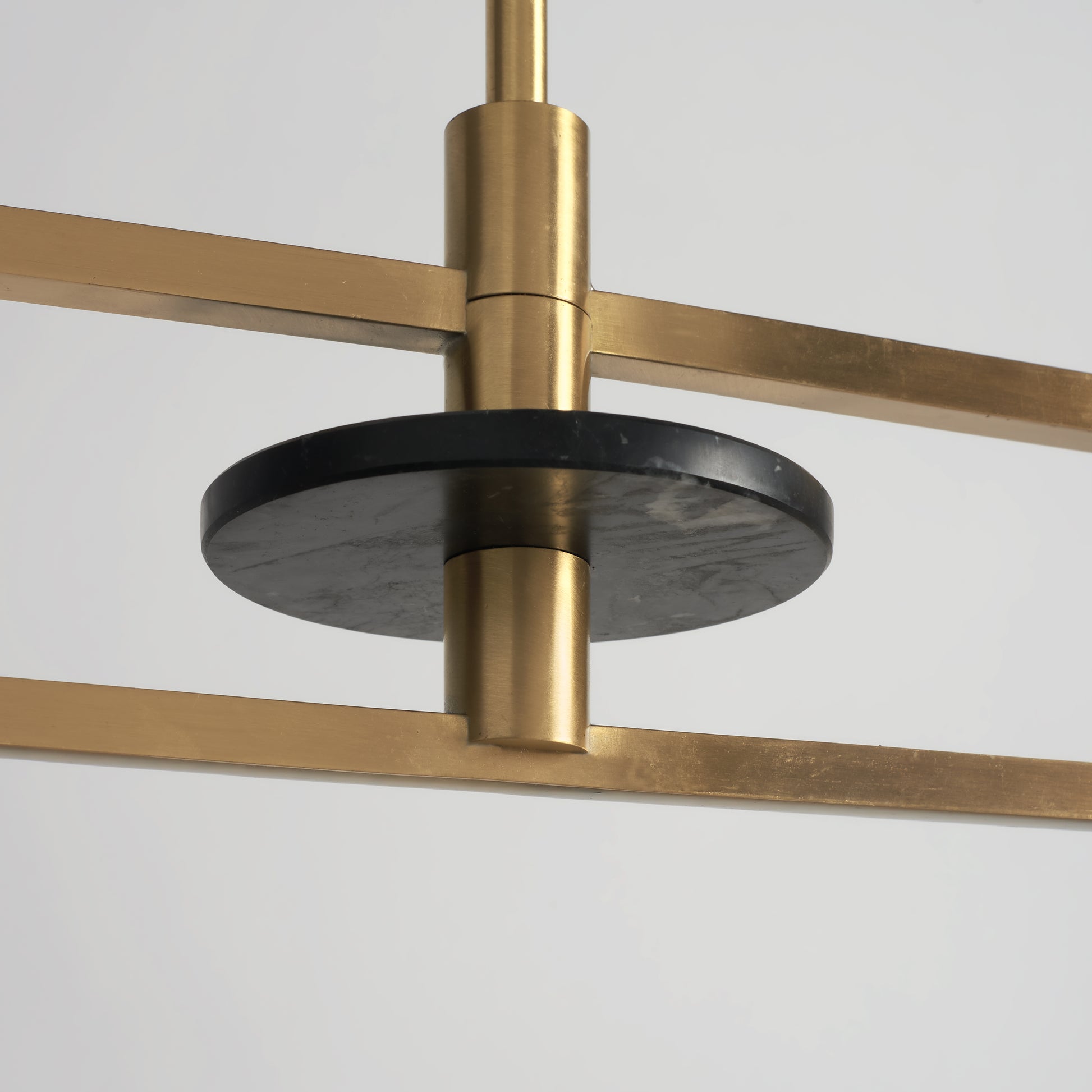 Stick Chandelier close up