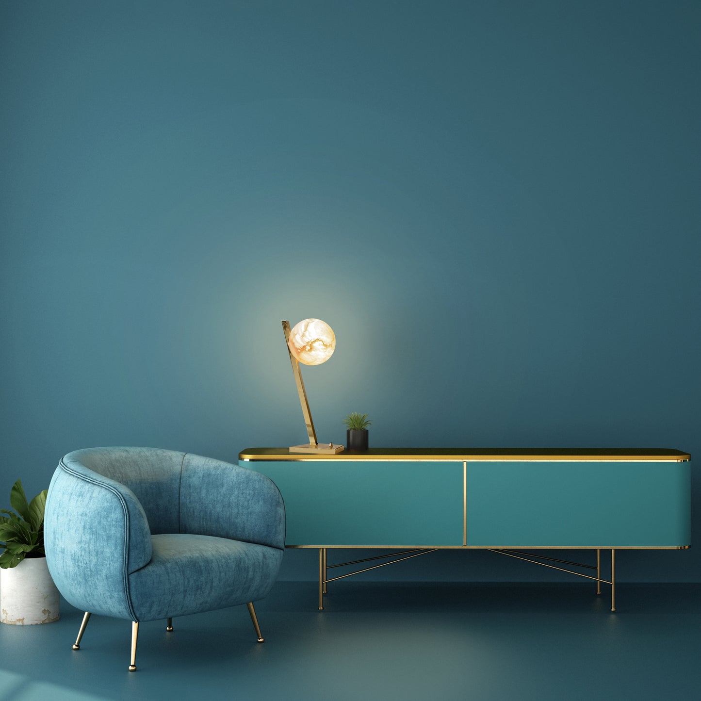 Offset Table Lamp Lifestyle 1
