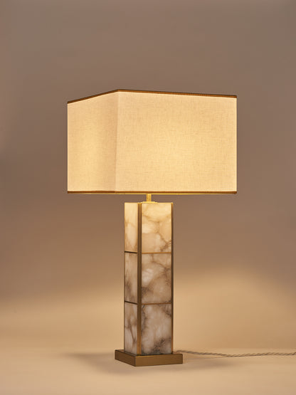 Mole Table Lamp Turned On