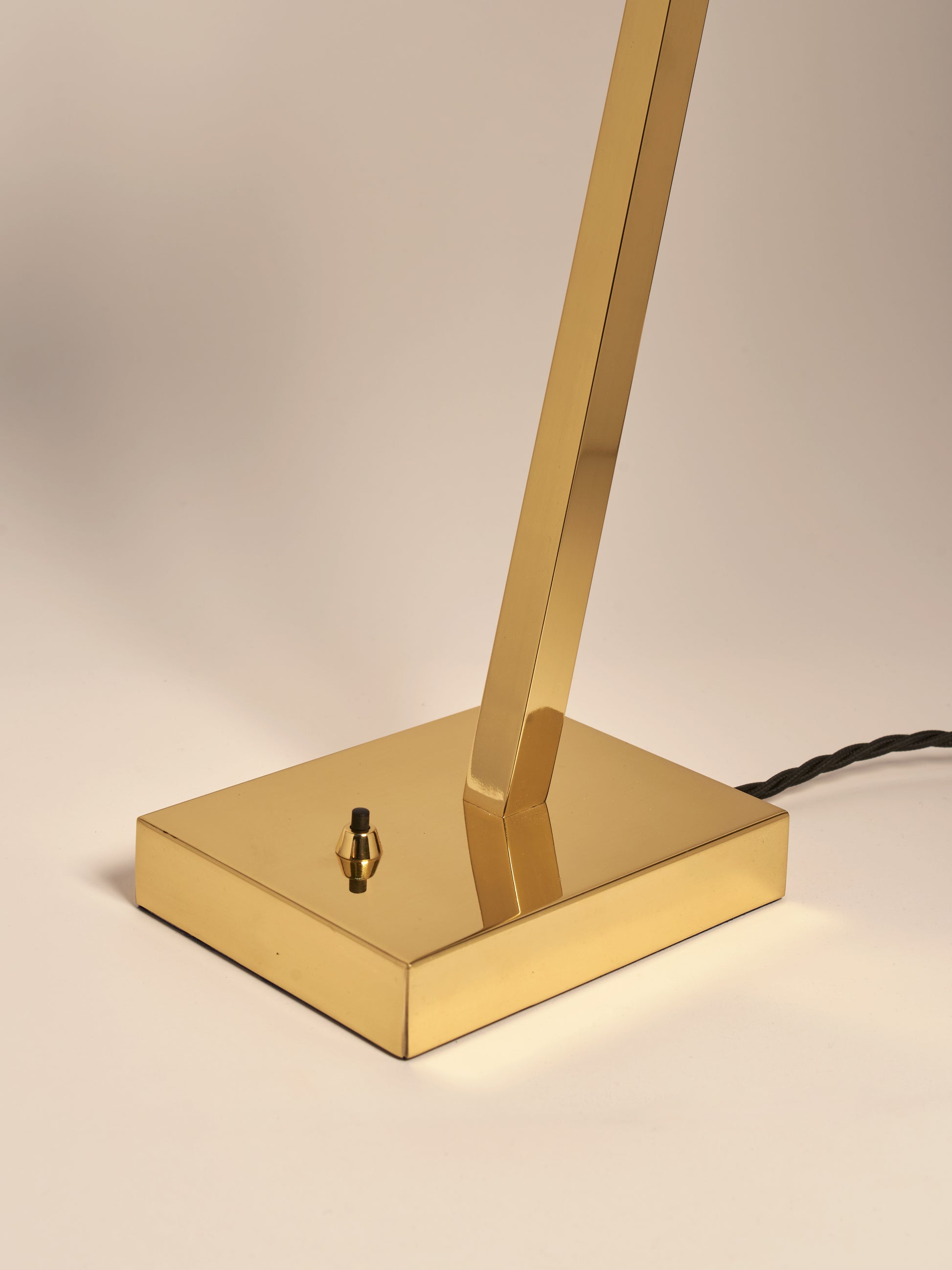 Offset Table Lamp Base