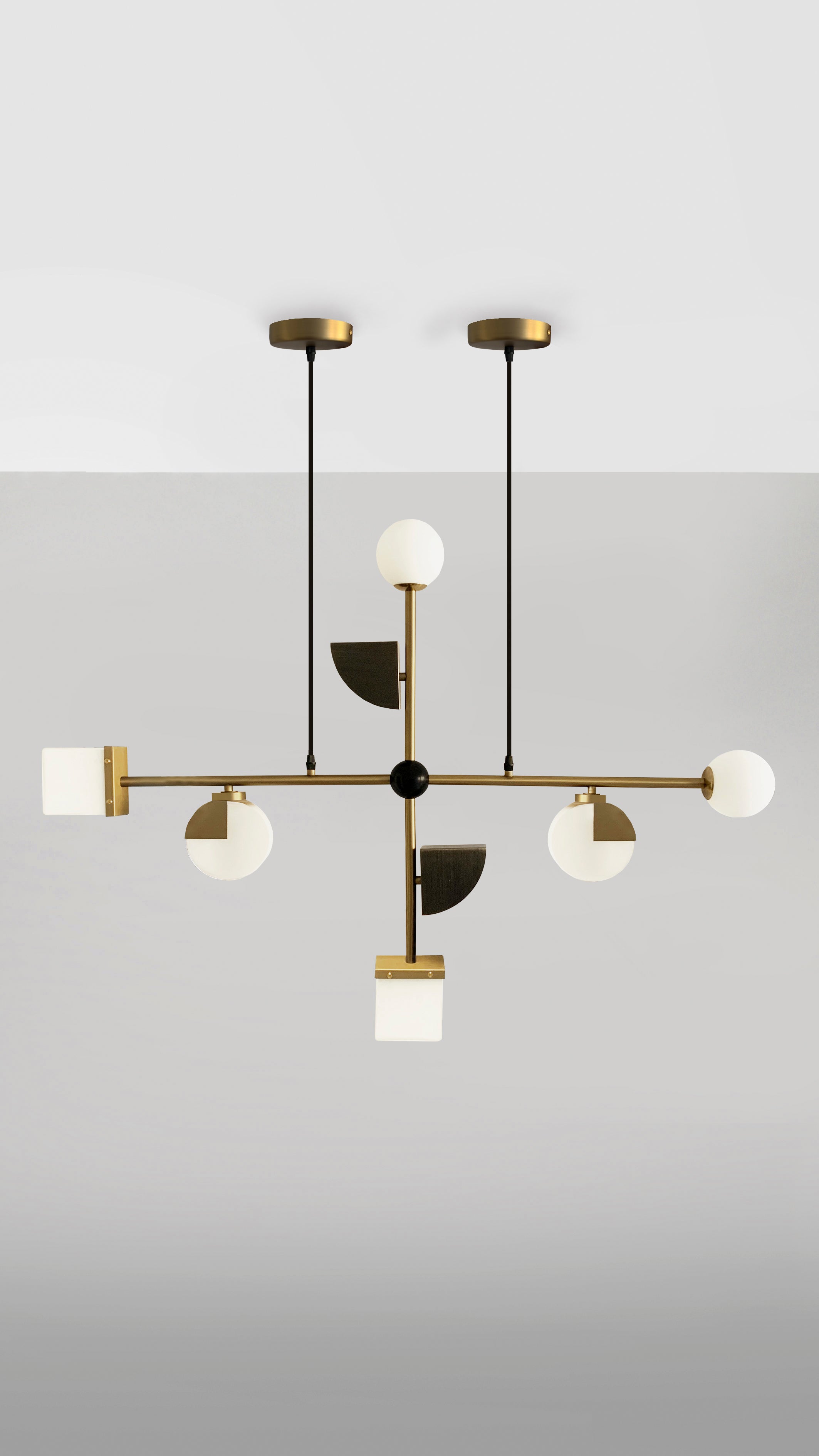 Signature Pendant Light, front view.