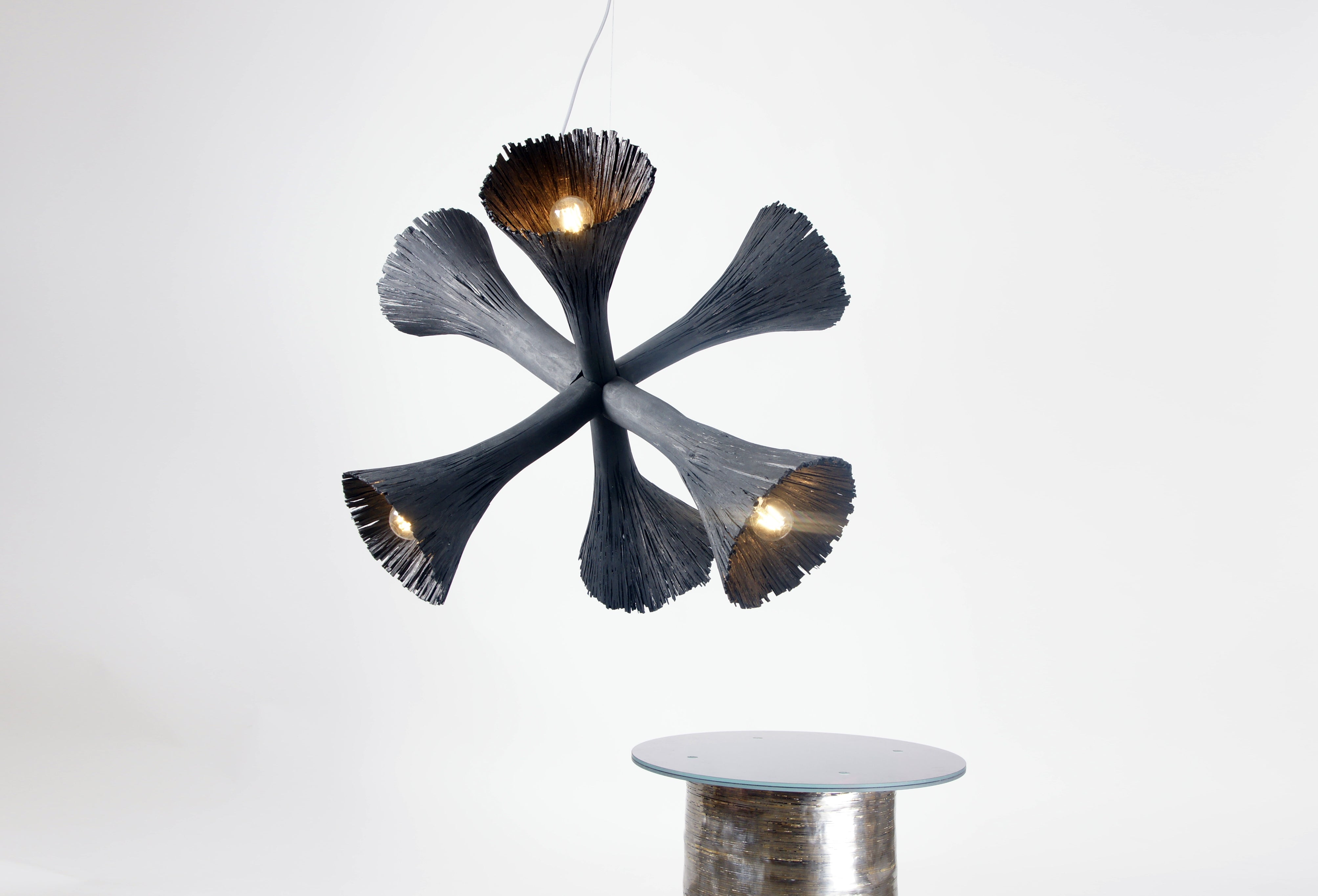 Pressed Wood Chandelier, lifestyle