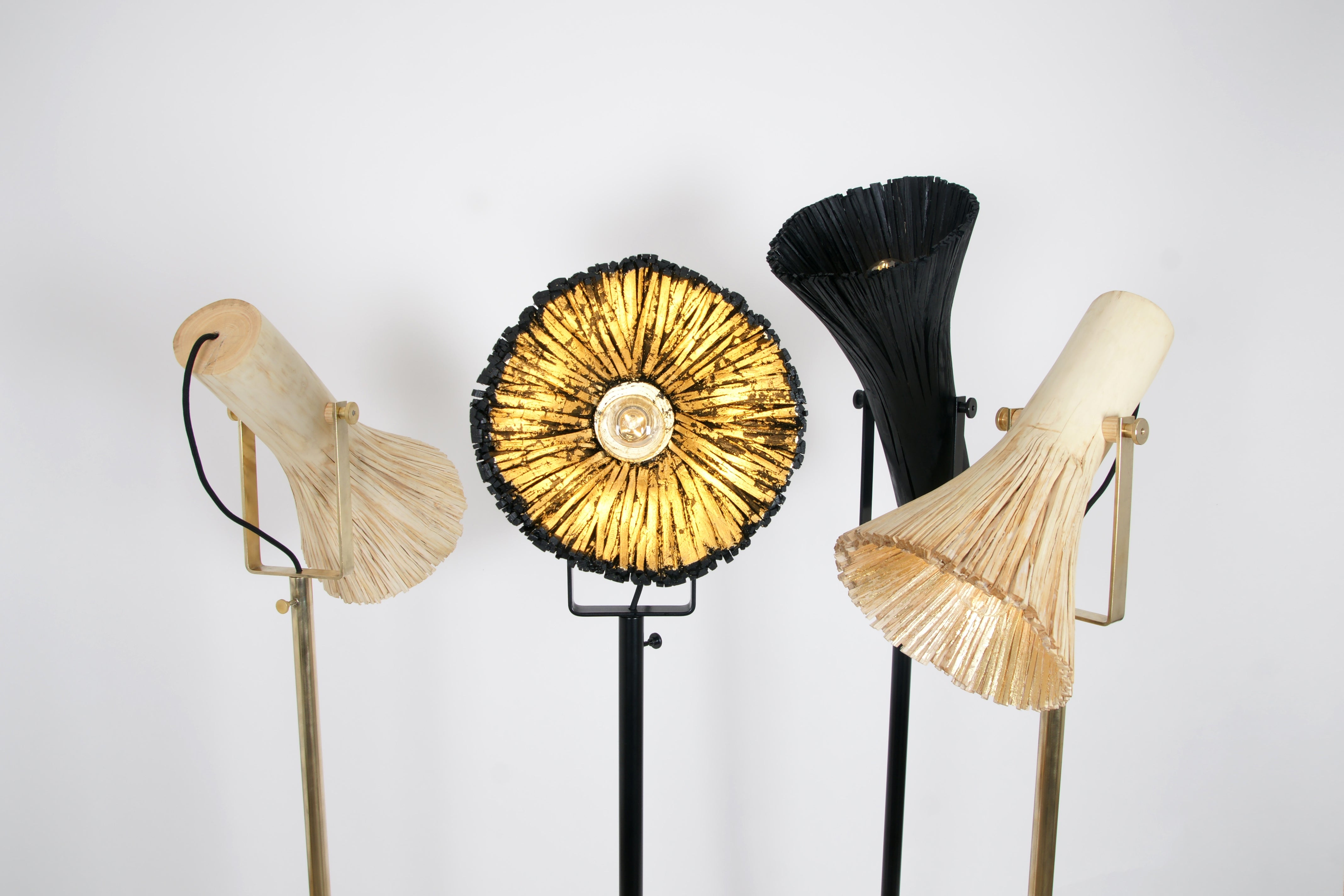 Pressed Wood Floor Lamp, collection 