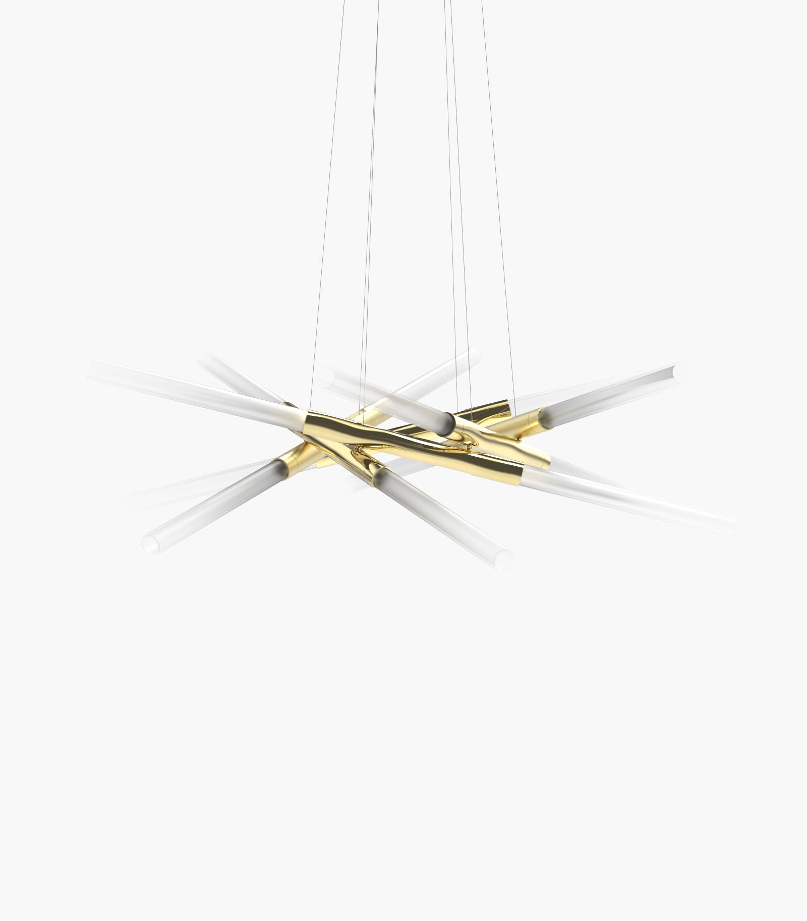 Sabre S06-06 Chandelier Polished Brass