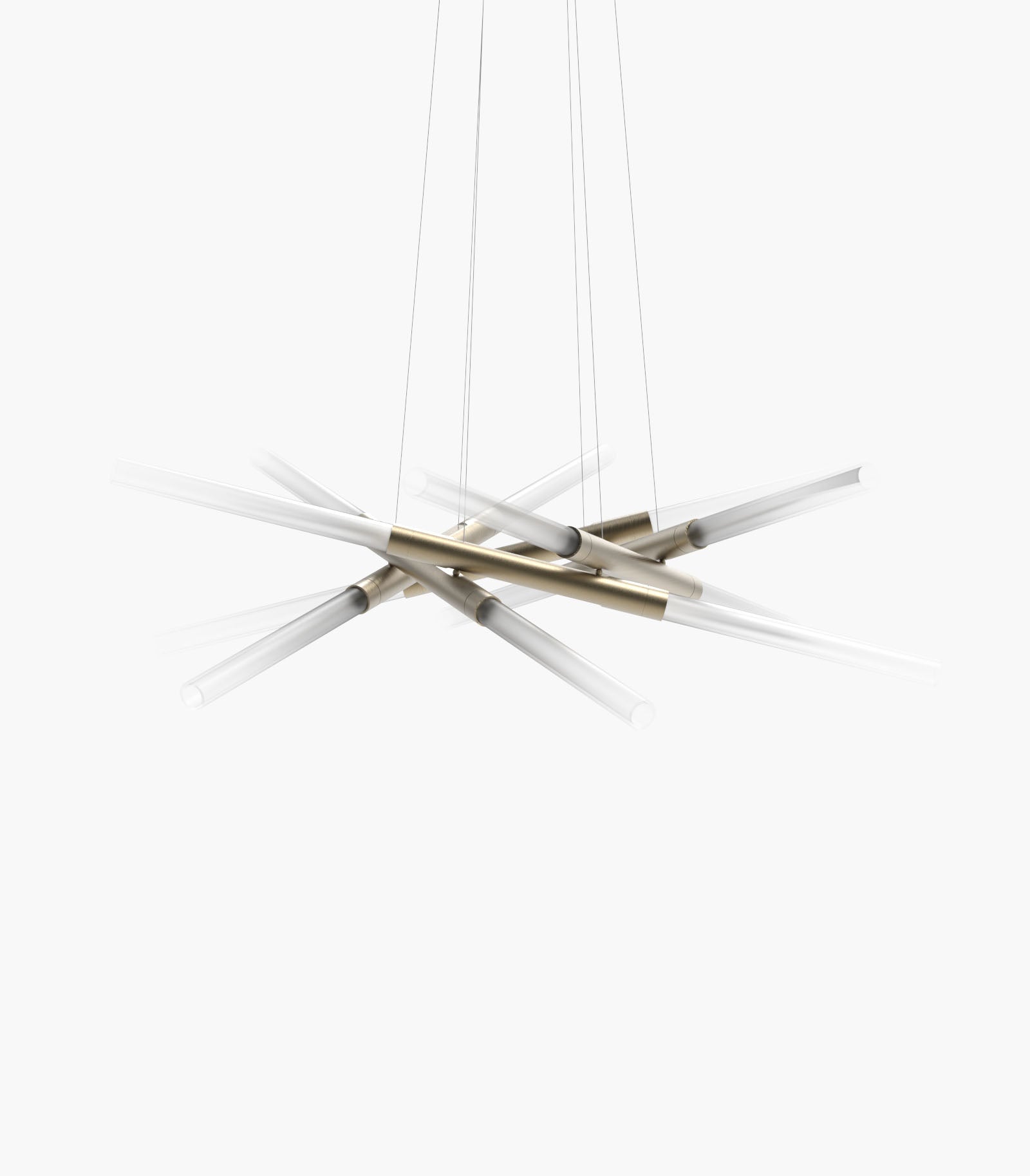 Sabre S06-06 Chandelier Burnished Brass