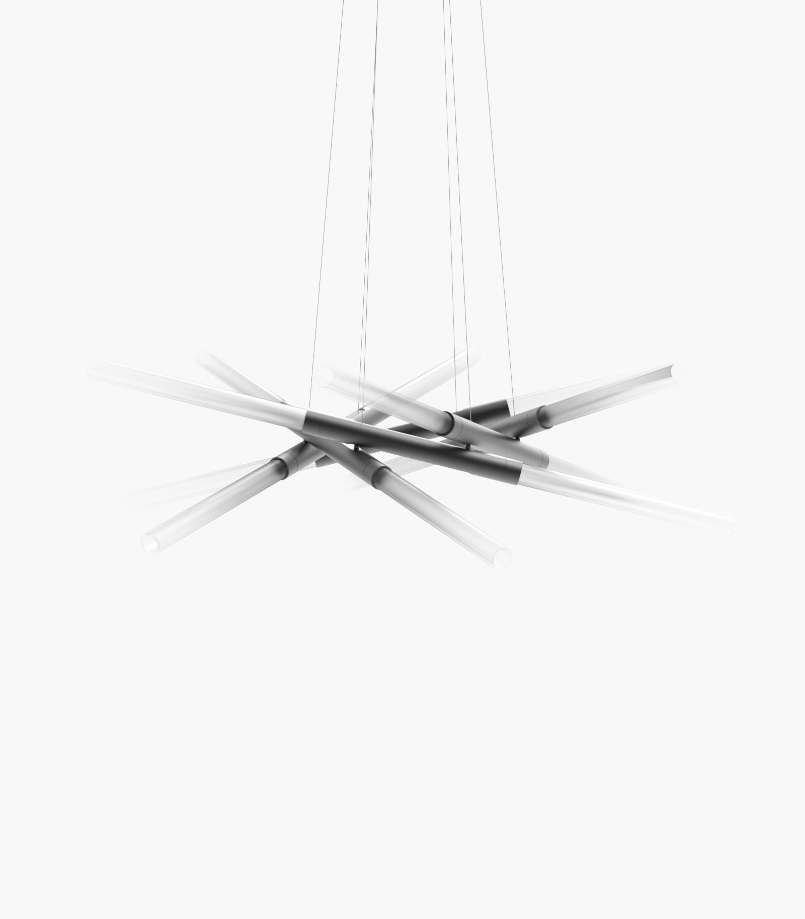 Sabre S06-06 Chandelier Black Anodised