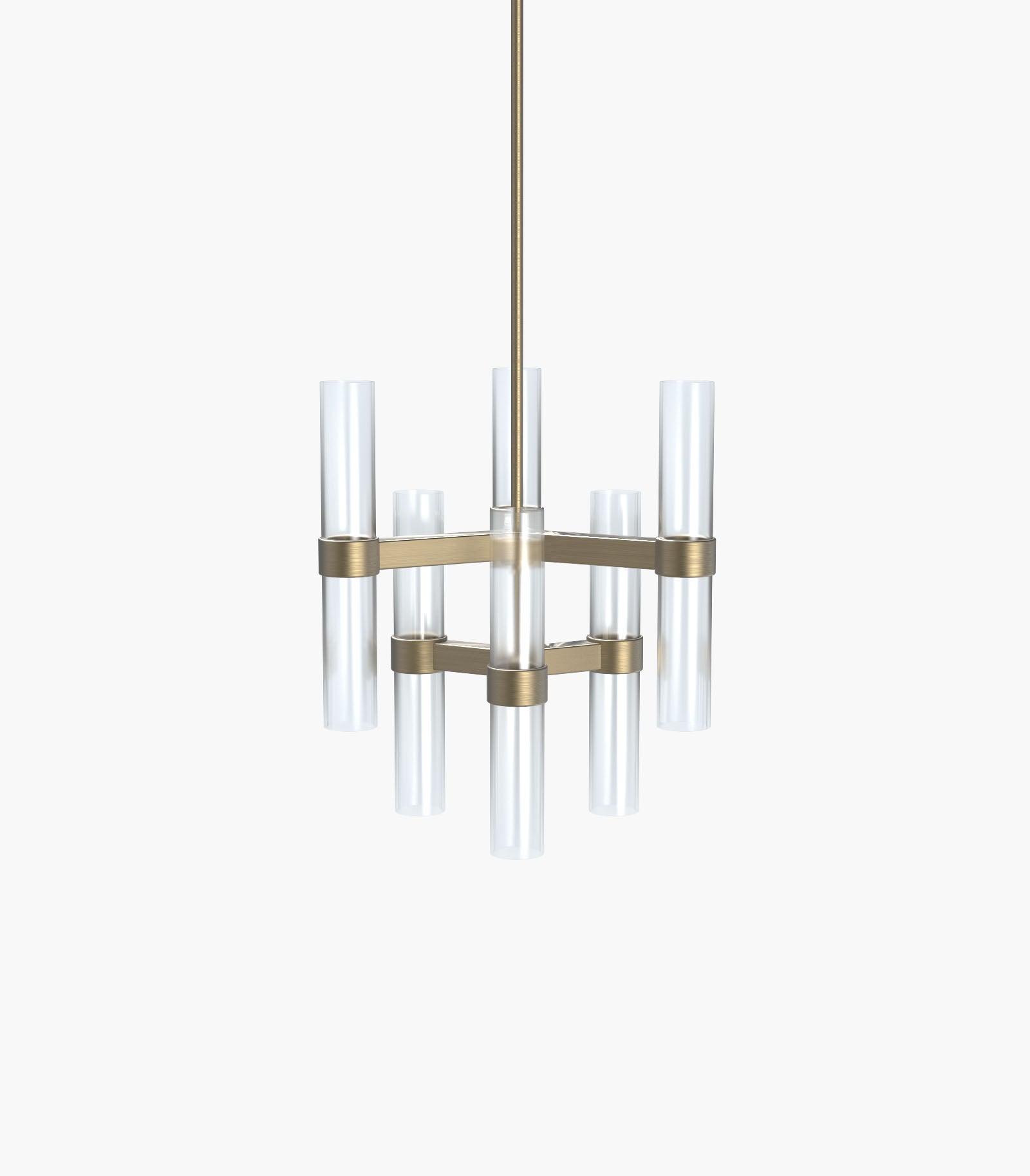 Branch S78-07 Pendant Light Burnished Brass