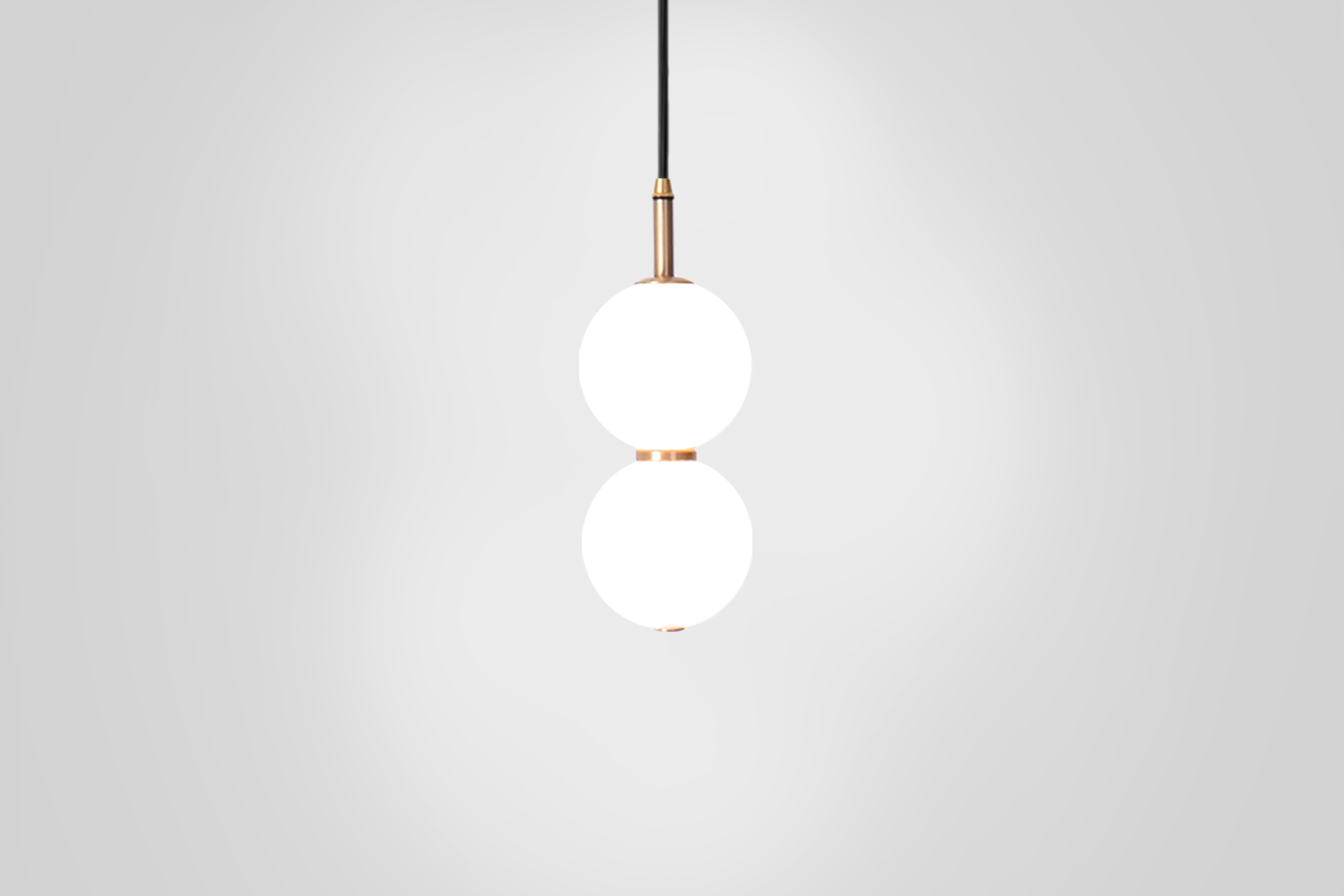 Echo Pendant Light, front view.