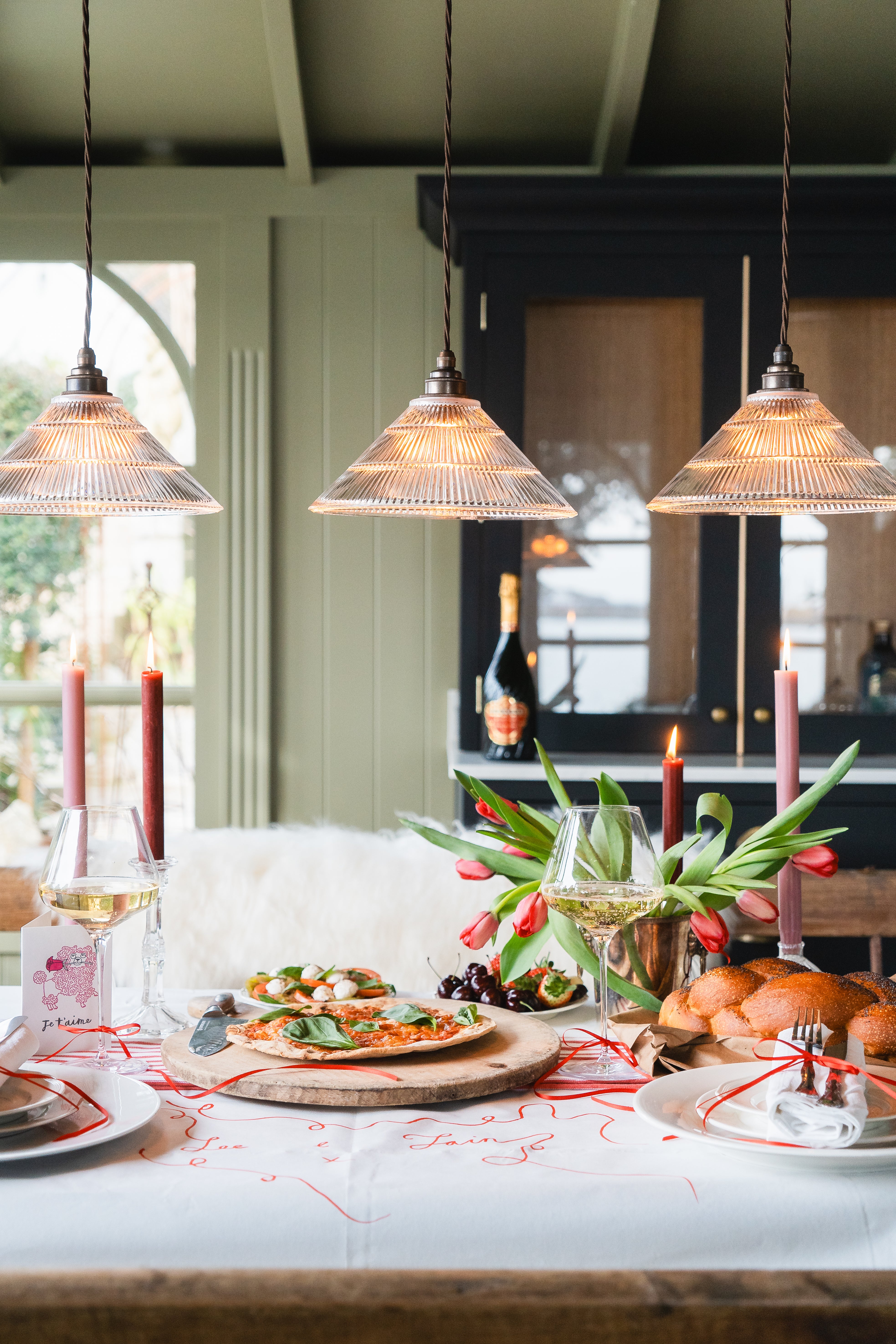Carnaby Etch Pendant Light
