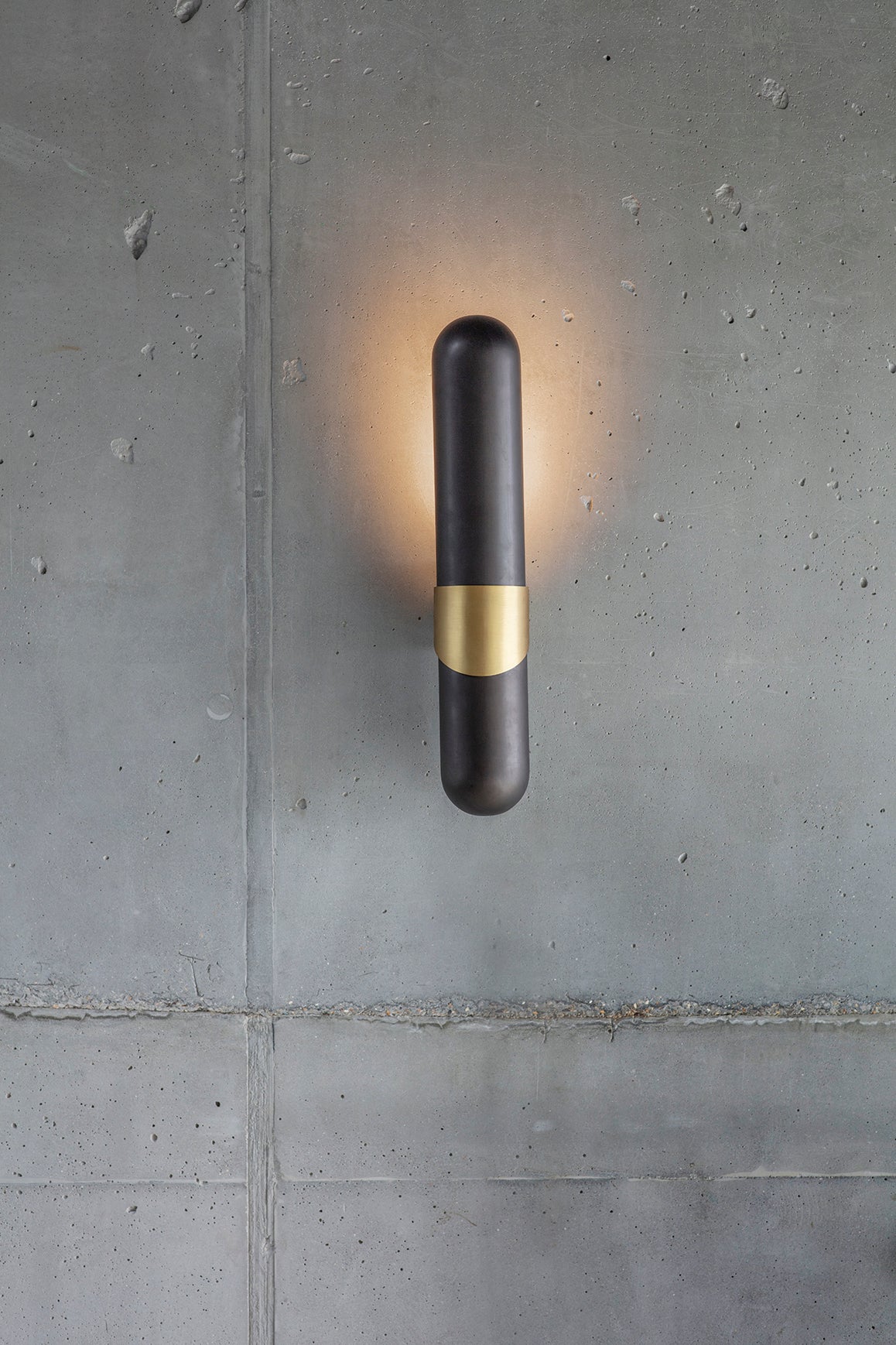 Dream Wall Light, front view on wall in setting.
