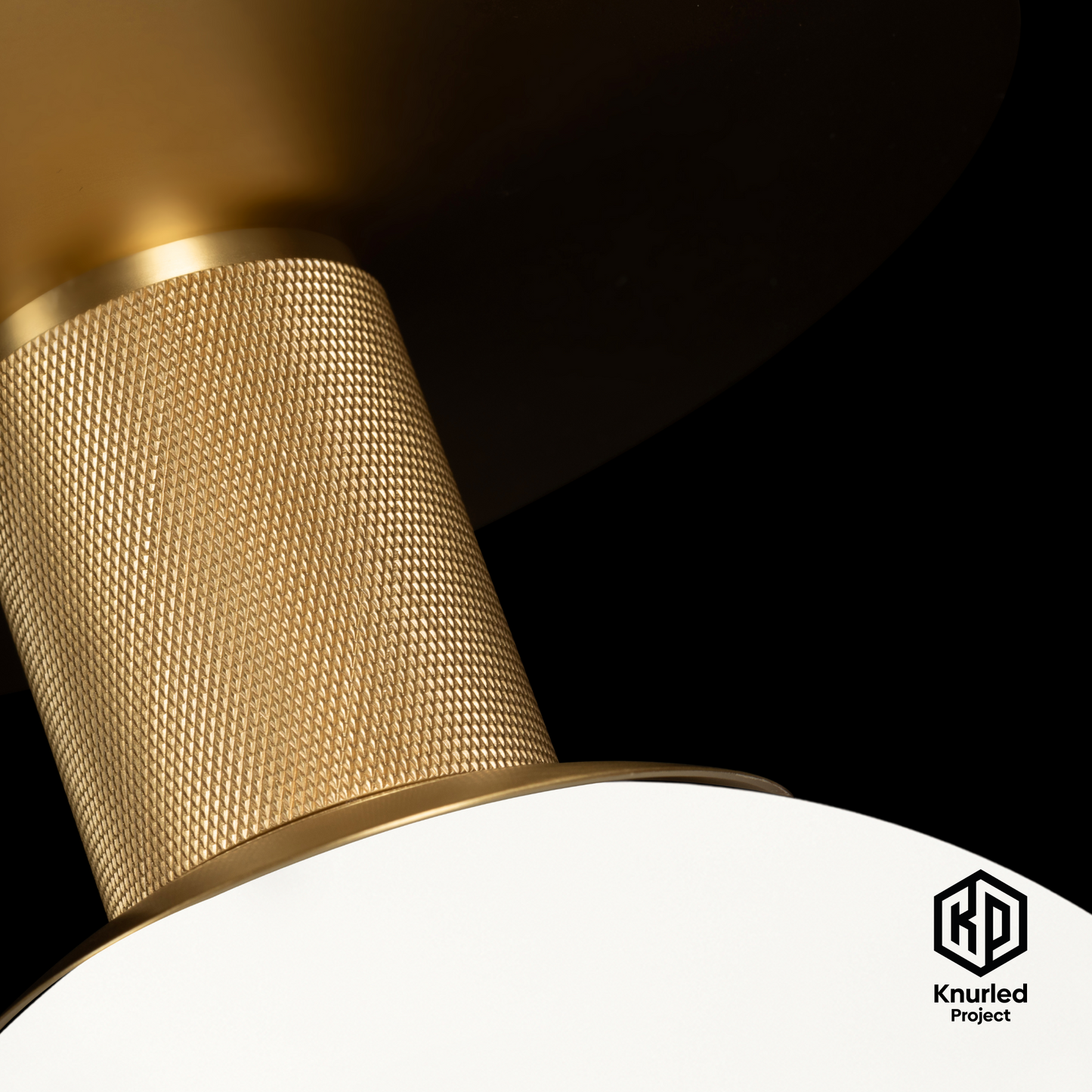 brass ceiling light 150mm opal shade product photo 6