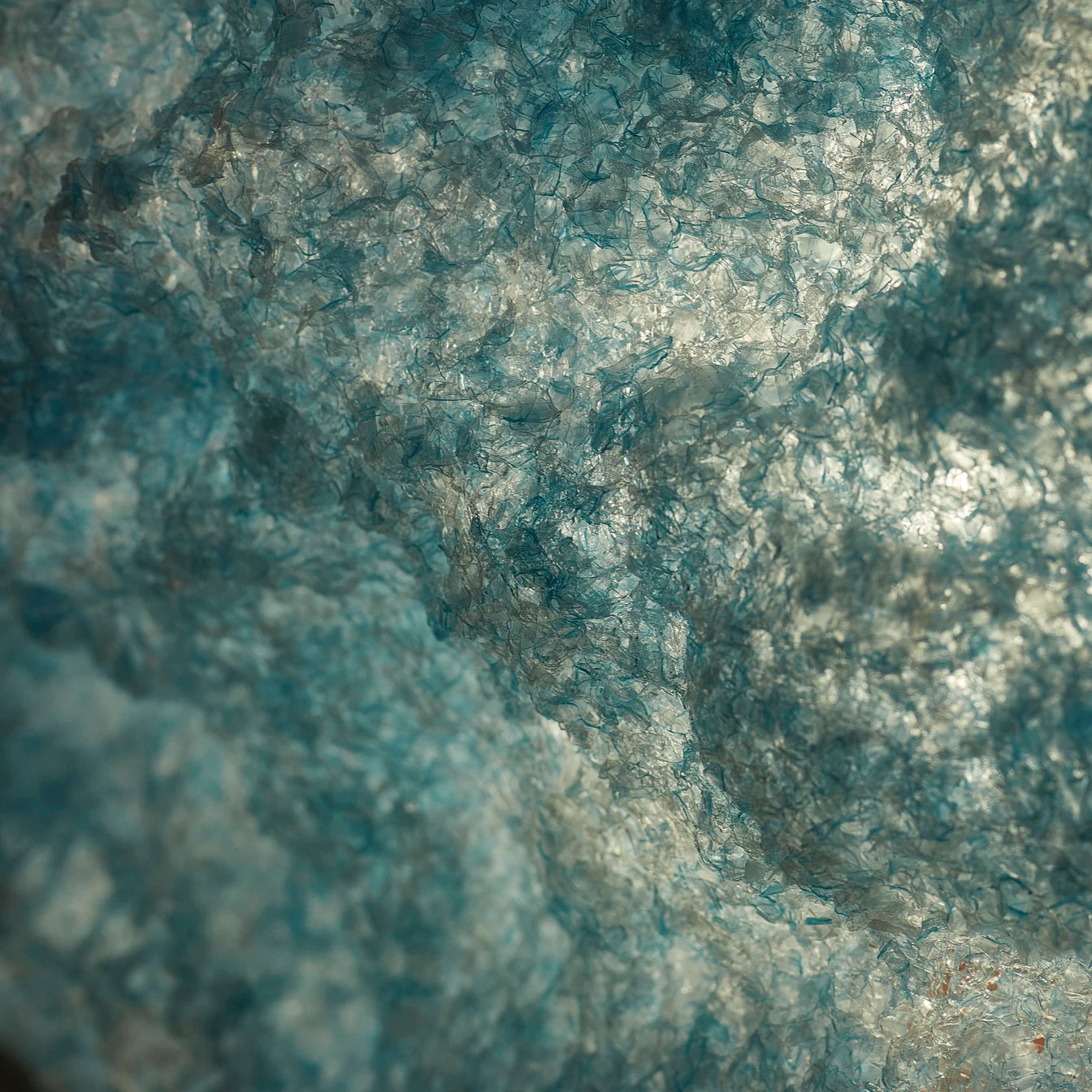 Storm Wall Light blue, close up of texture