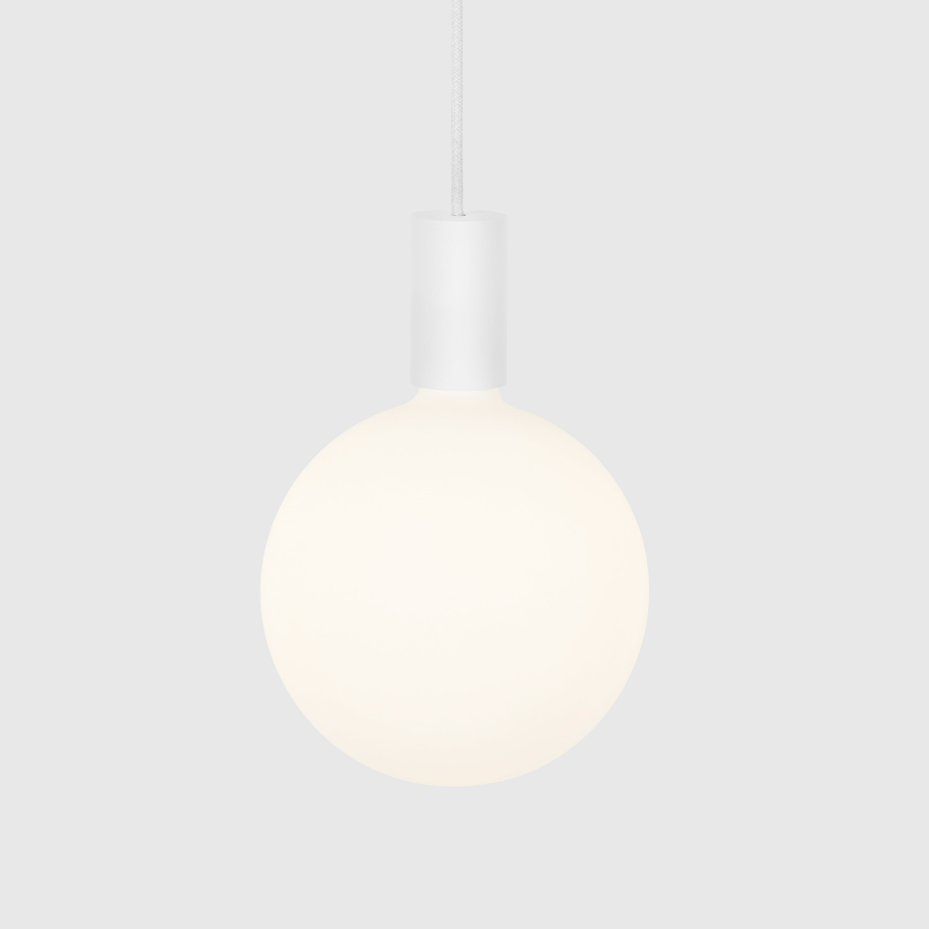 Tala Alumina Single Pendant Chalk Sphere V Still 1