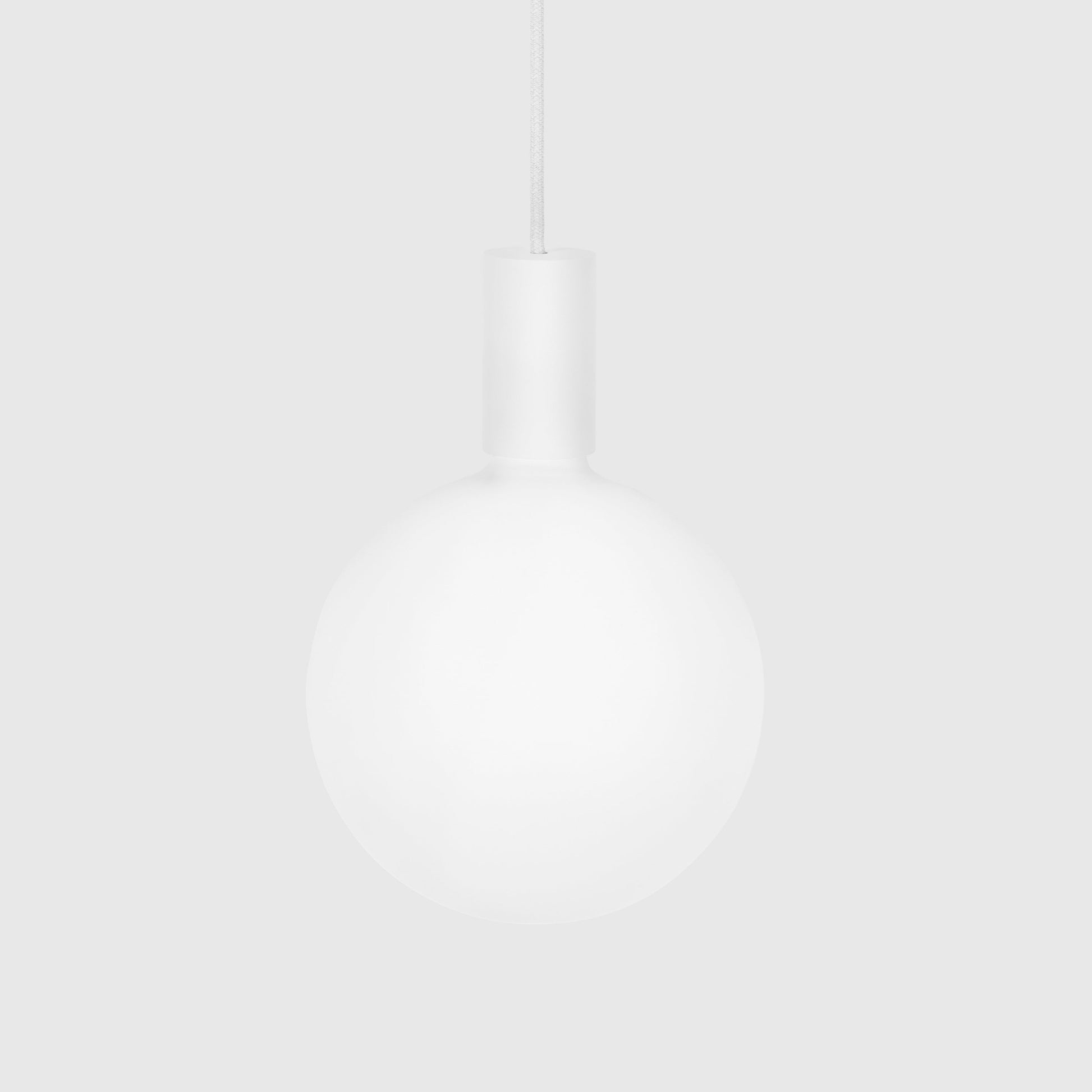 Tala Alumina Single Pendant Chalk Sphere V Still 3