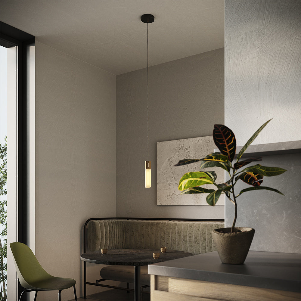 Tala Basalt Brass Single Pendant lifestyle 2