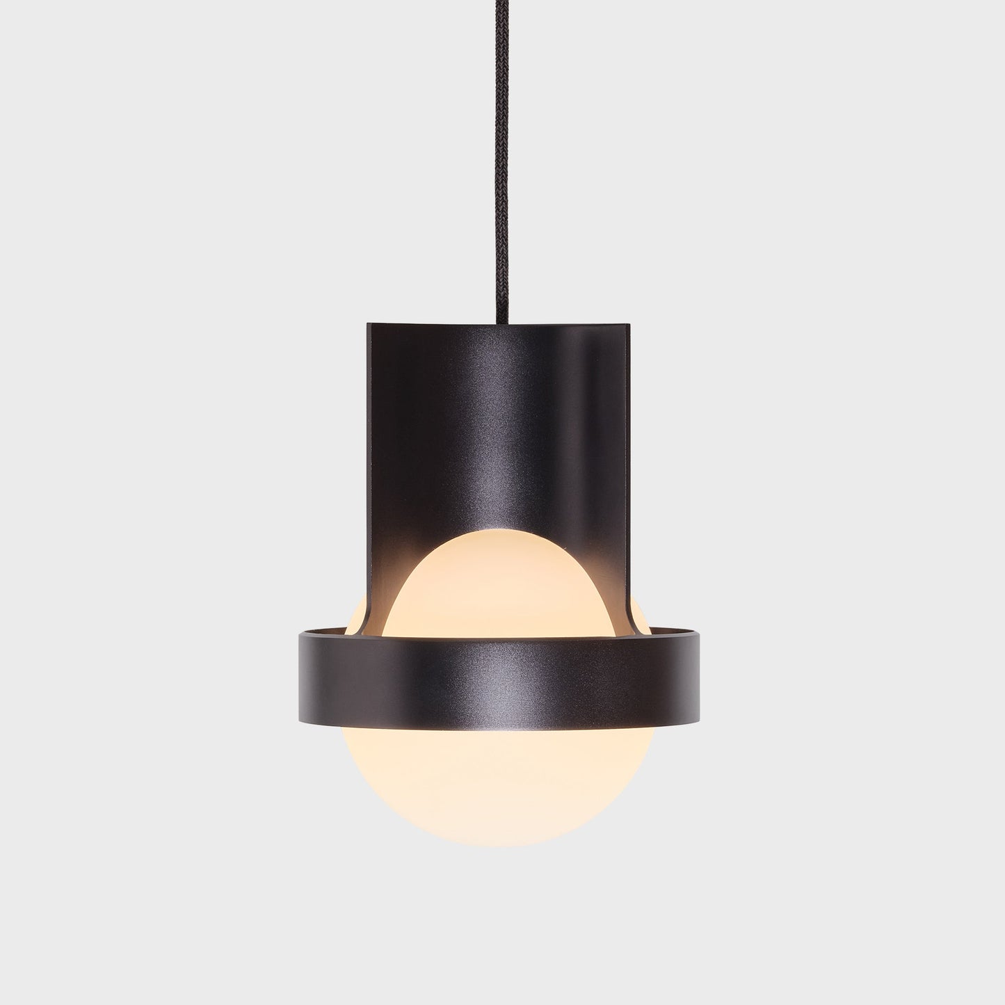 Tala John Tree Loop Sphere IV Pendant Dark Grey Still 7