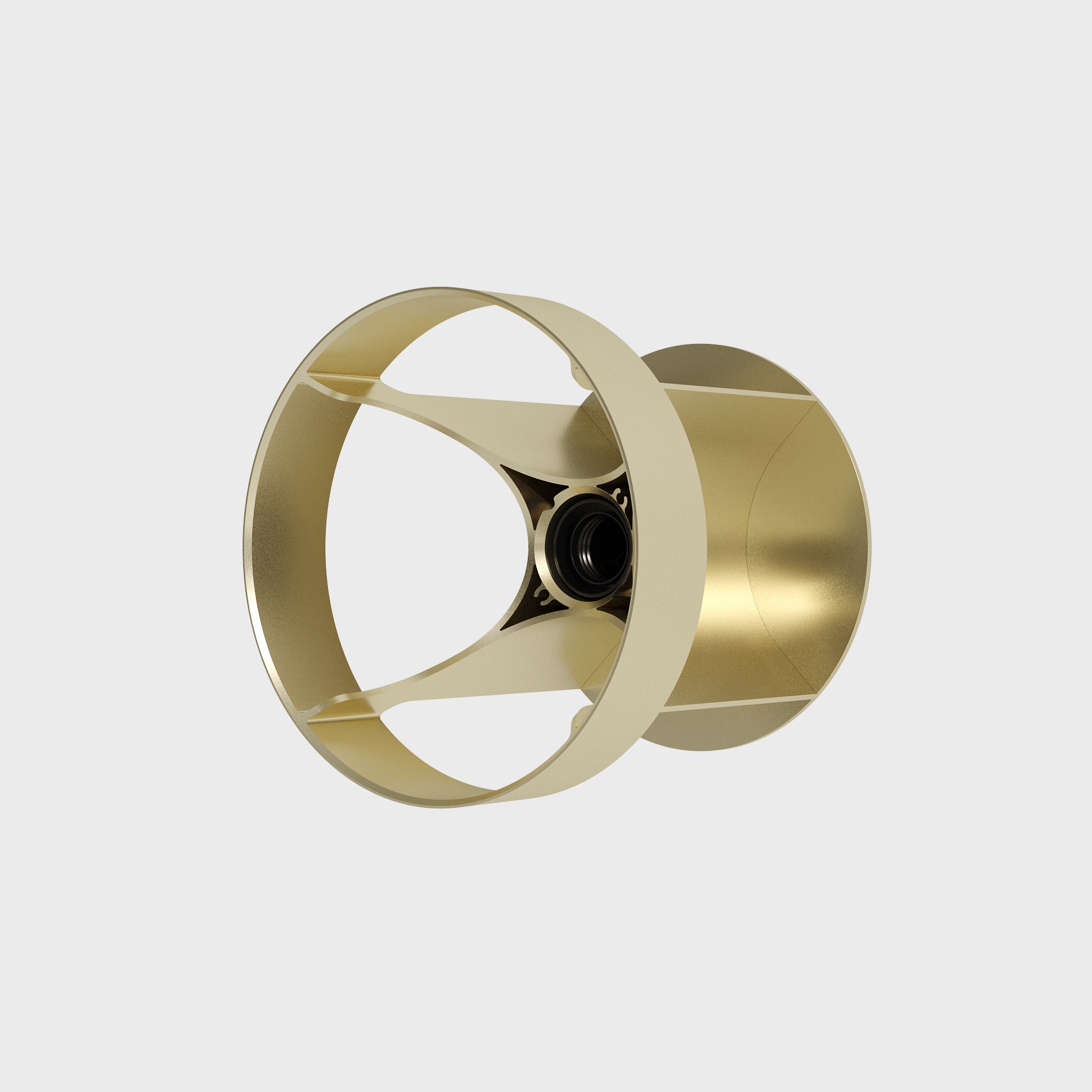 Tala John Tree Loop Sphere IV Wall Light Gold Still 5