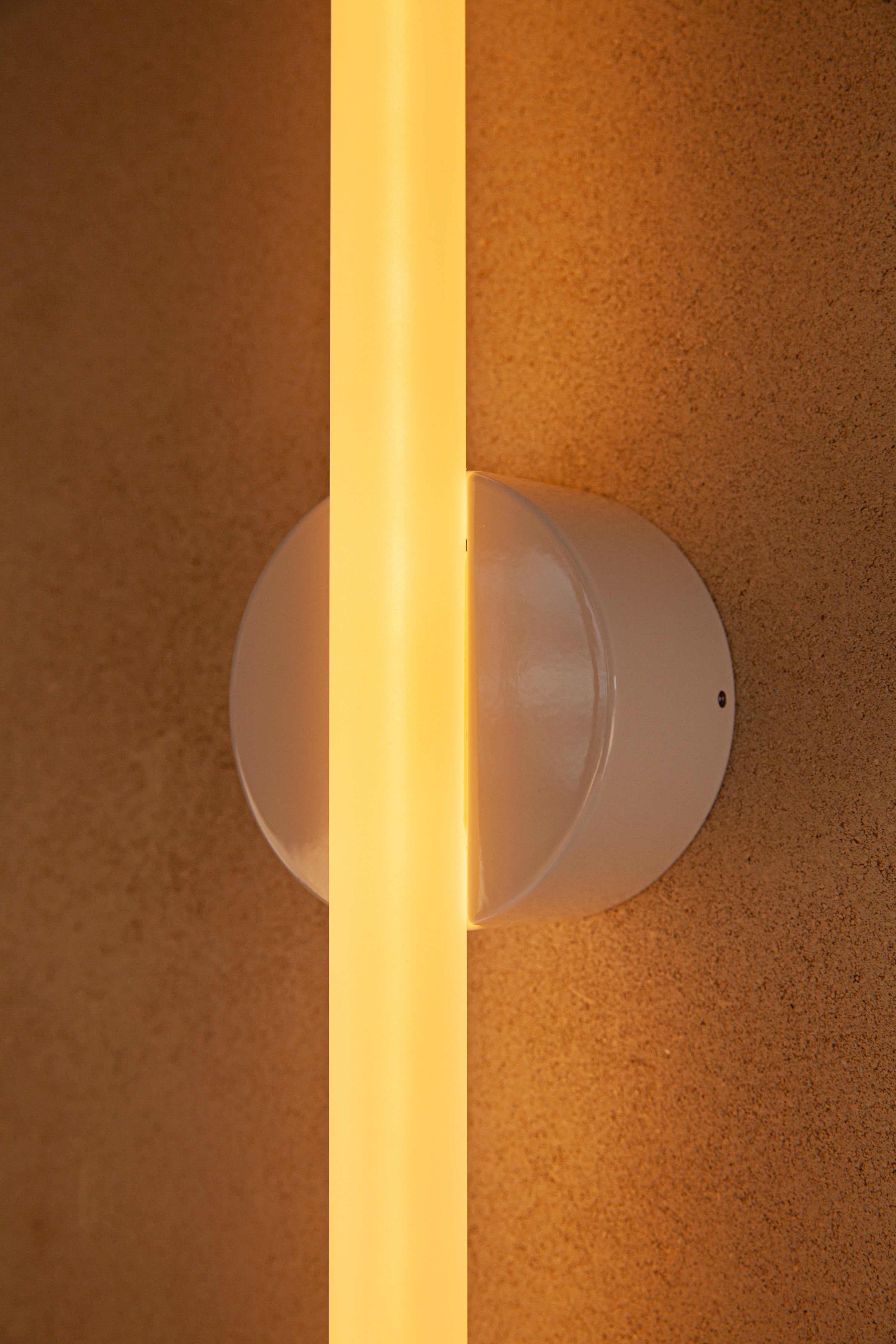 Tala Kilter Wall Light 2200k 640mm White Lifestyle 2