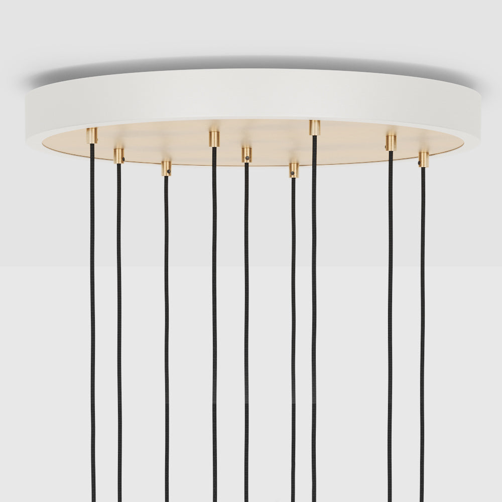 Tala Nine Ceiling Light Brass Sphere IV CP WHT SET NON BP 01_5 detail Still