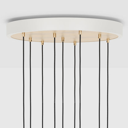 Tala Nine Ceiling Light Brass Sphere IV CP WHT SET NON BP 01_5 detail Still