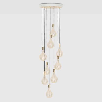Tala Nine Ceiling Light Brass Voronoi II CP WHT SET NON BP 02_2 Still