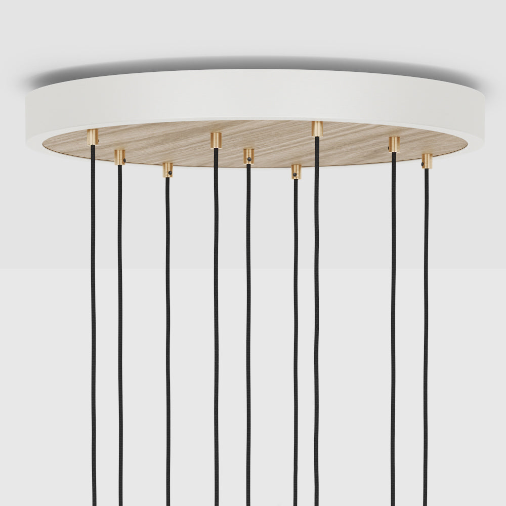 Tala Nine Ceiling Light Oak Sphere IV CP WHT SET NON OP 01_5 detail Still