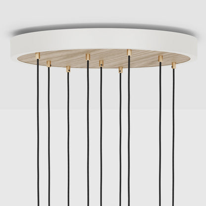 Tala Nine Ceiling Light Oak Sphere IV CP WHT SET NON OP 01_5 detail Still