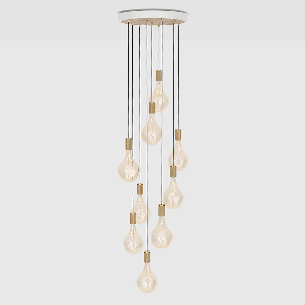Tala Nine Ceiling Light Oak Voronoi II CP WHT SET NON OP 02_1 Still