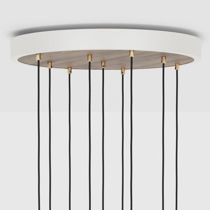 Tala Nine Ceiling Light Walnut Sphere IV CP WHT SET NON WP 01_5 detail Still