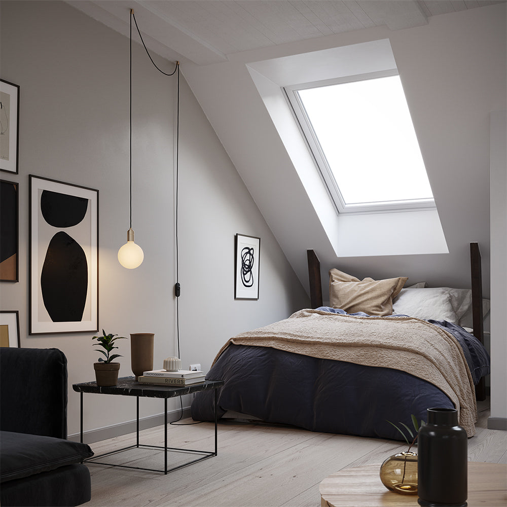 Tala Plug in Pendant Brass Sphere IV lifestyle 2