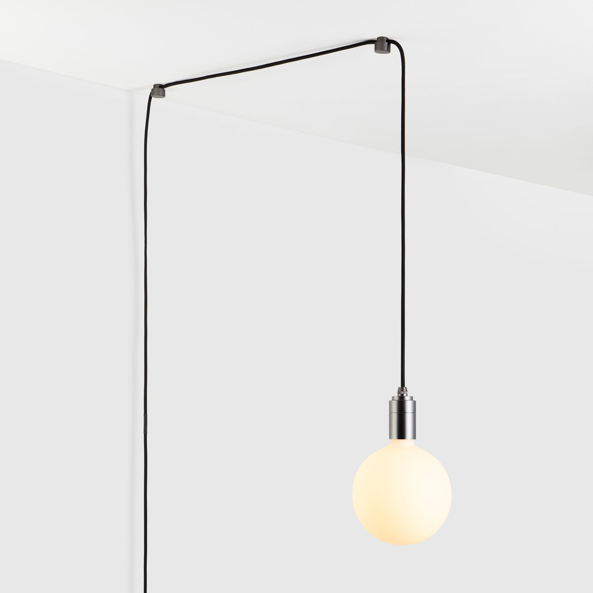 Tala Plug in Pendant Graphite Sphere IV Still 6
