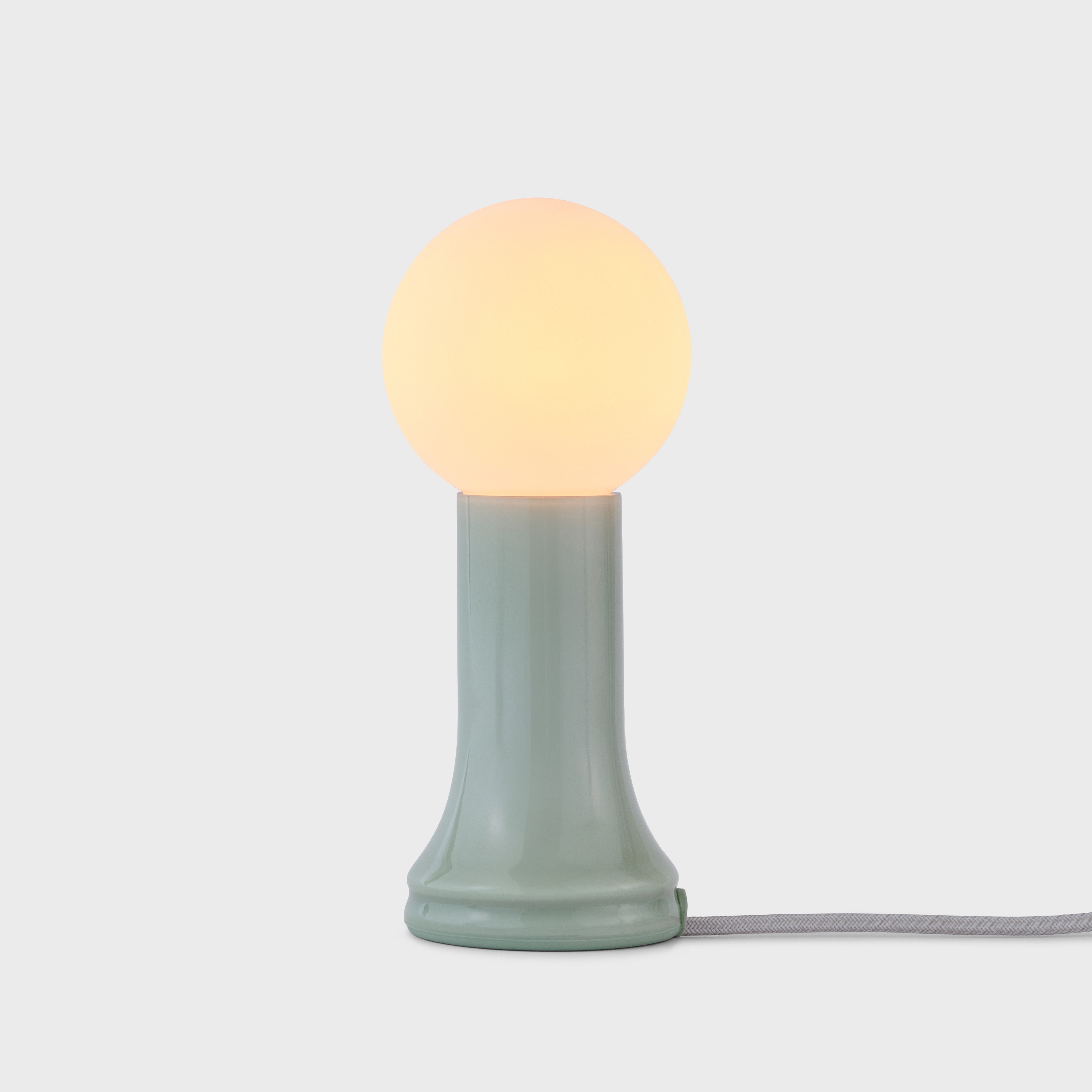 Sea Green Shore Table Lamp On