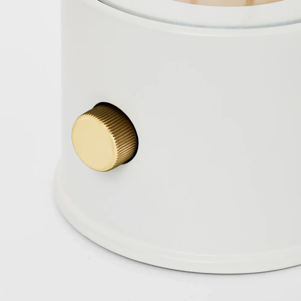 Tala x Farrow + Ball, The Muse Portable Lamp Candlenut White still 3