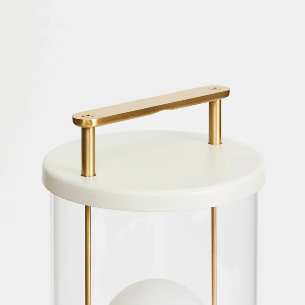 Tala x Farrow + Ball, The Muse Portable Lamp Candlenut White Still 2