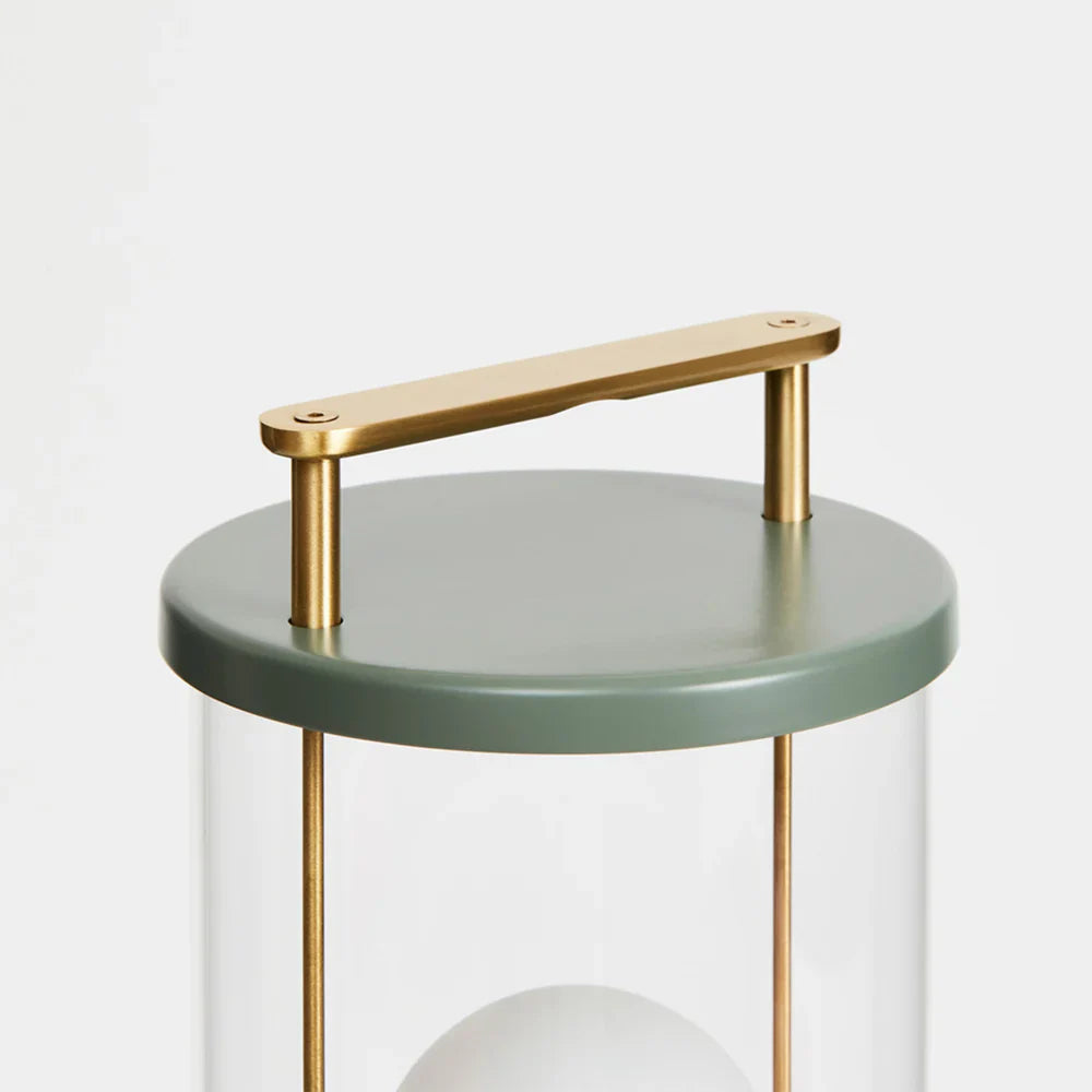 Tala x Farrow + Ball, The Muse Portable Lamp Pleasure Garden Green Still 2