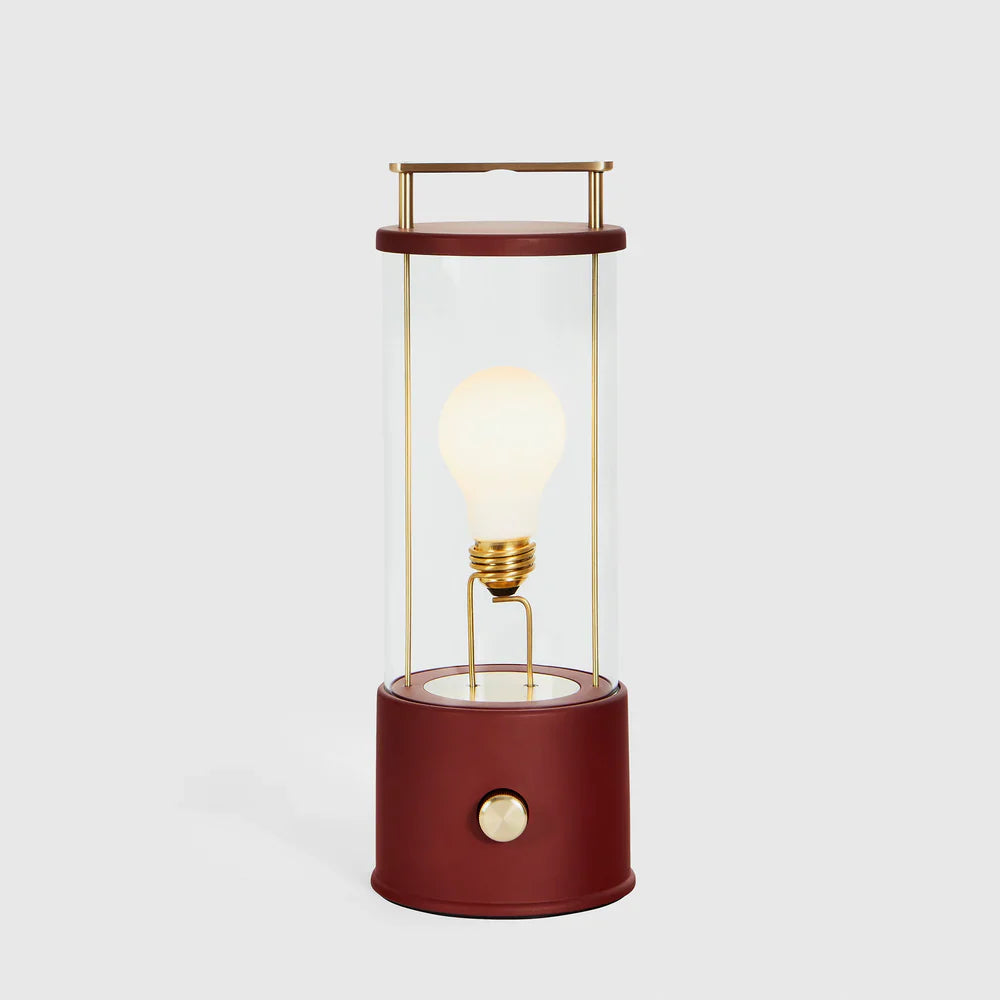 Tala x Farrow + Ball, The Muse Portable Lamp Pomona Red Still 1