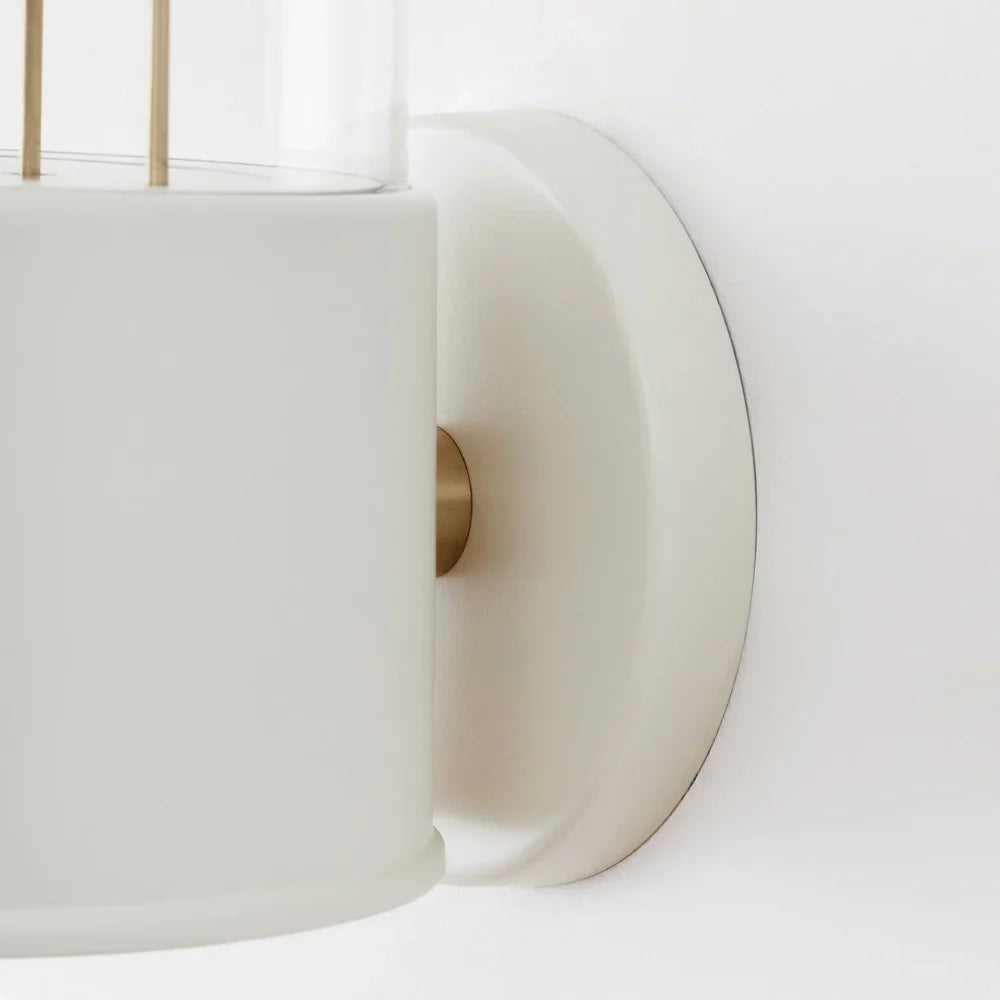 Tala x Farrow + Ball, The Muse Wall Light Candlenut White still 3