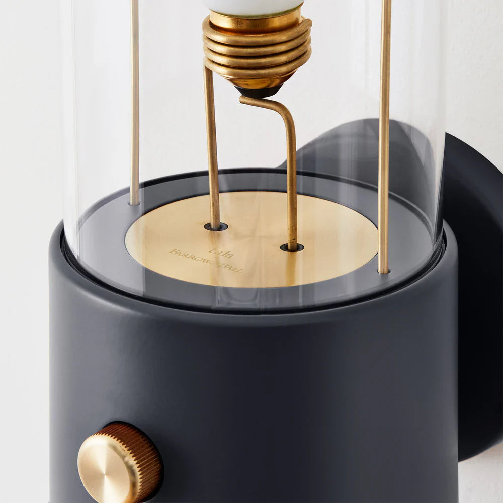 Tala x Farrow + Ball, The Muse Wall Light Hackles Black still 3