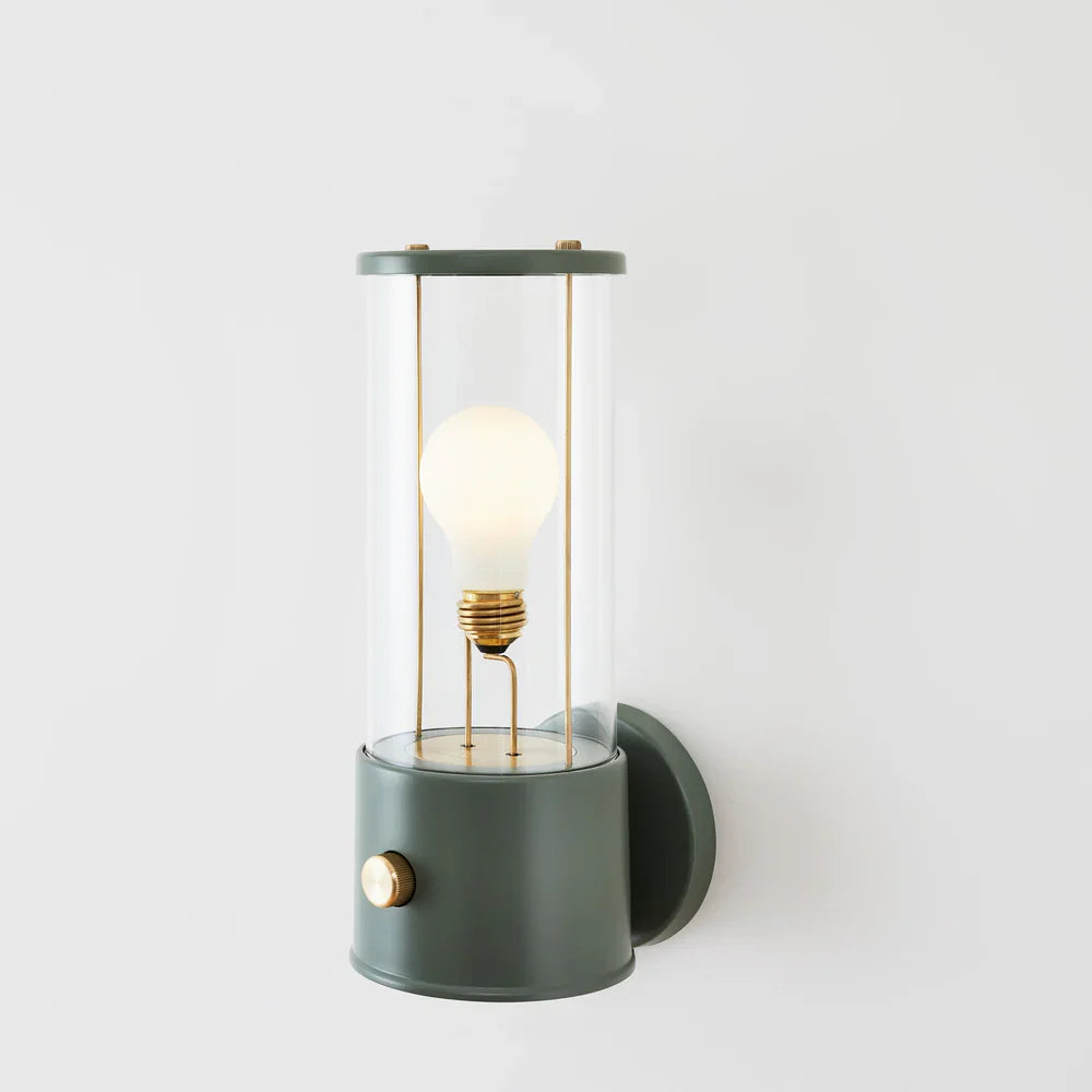 Tala x Farrow + Ball, The Muse Wall Light Pleasure Garden Green Still 1