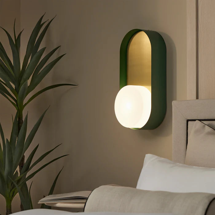 Windermere Opal Wall Light