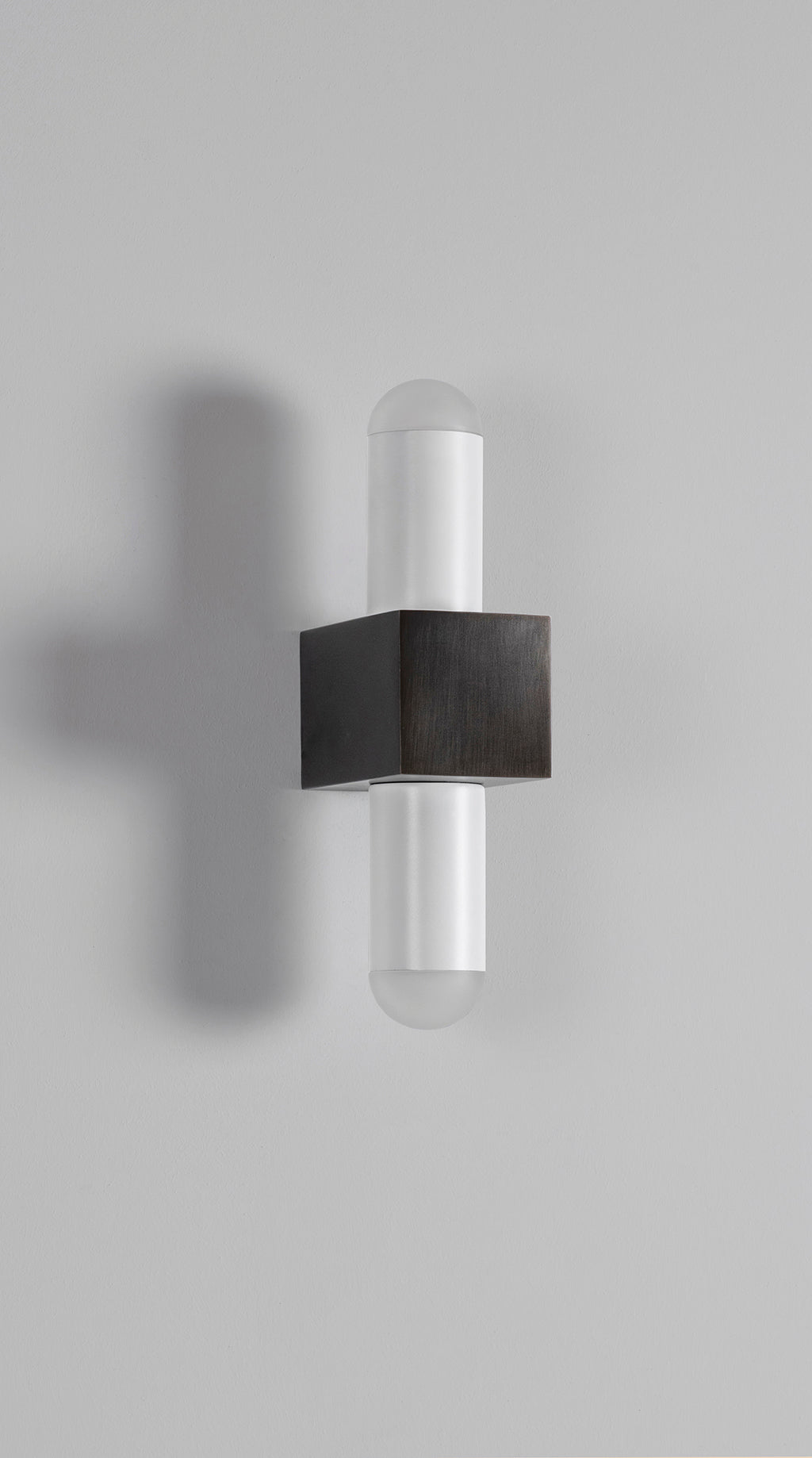 Block Wall Light, side view.